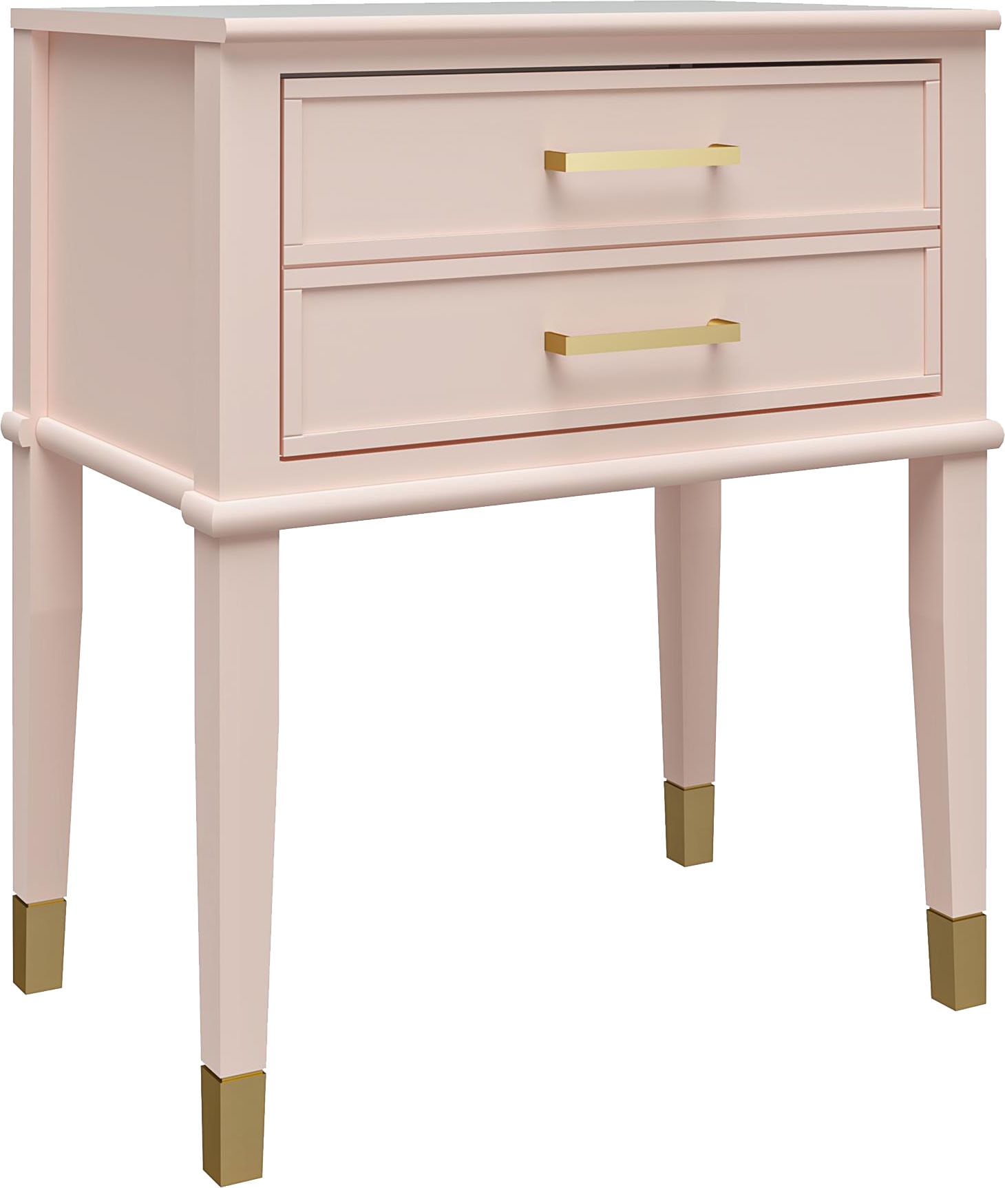 CosmoLiving by Cosmopolitan Beistelltisch »Westerleigh«, (1 St.), 1 Schublade, aus pflegeleichtem MDF, Beine aus Massivholz, Höhe 72 cm