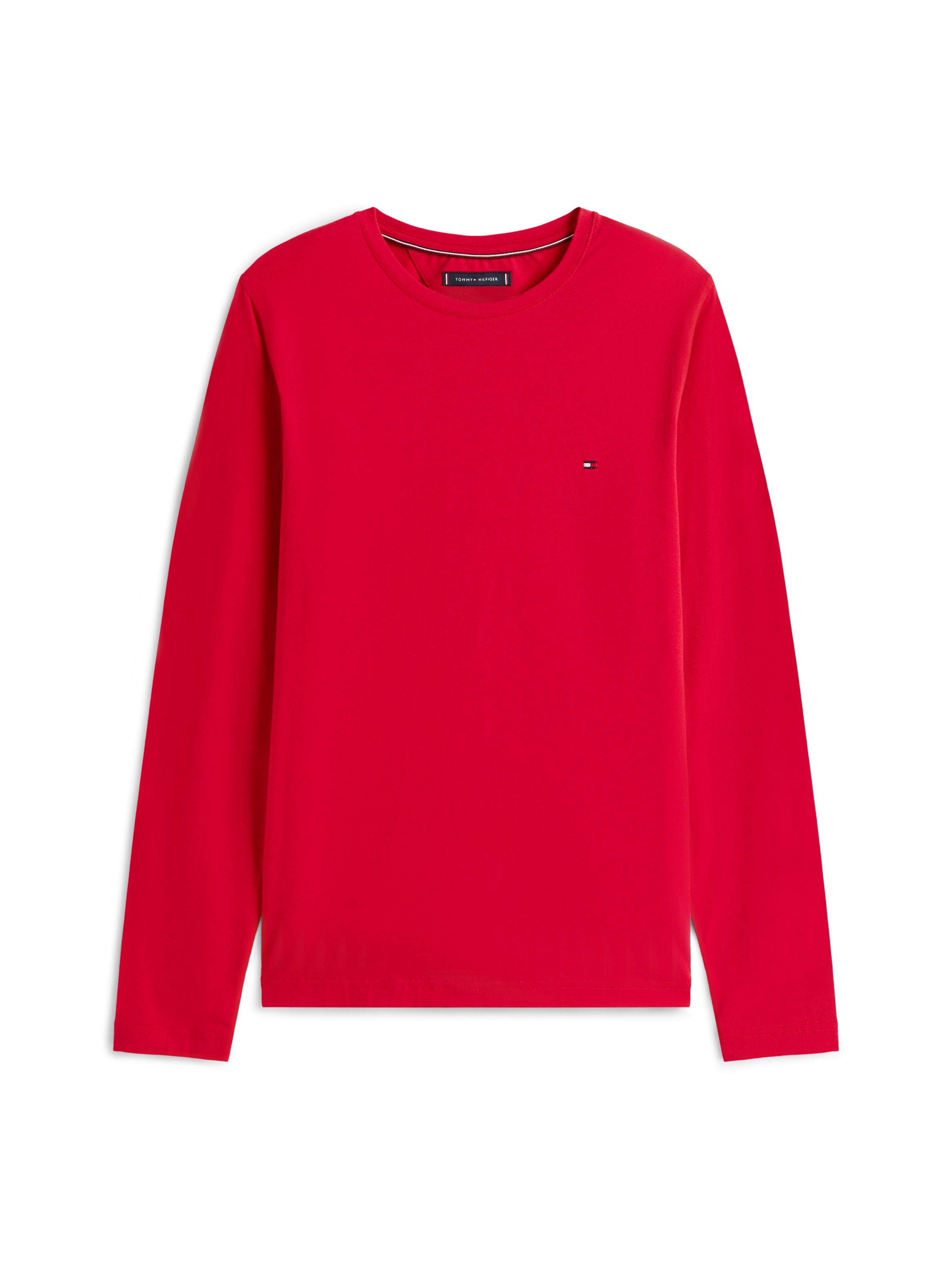 Tommy Hilfiger Langarmshirt »STRETCH SLIM FIT LONG SLEEVE«, aus Baumwollstretch