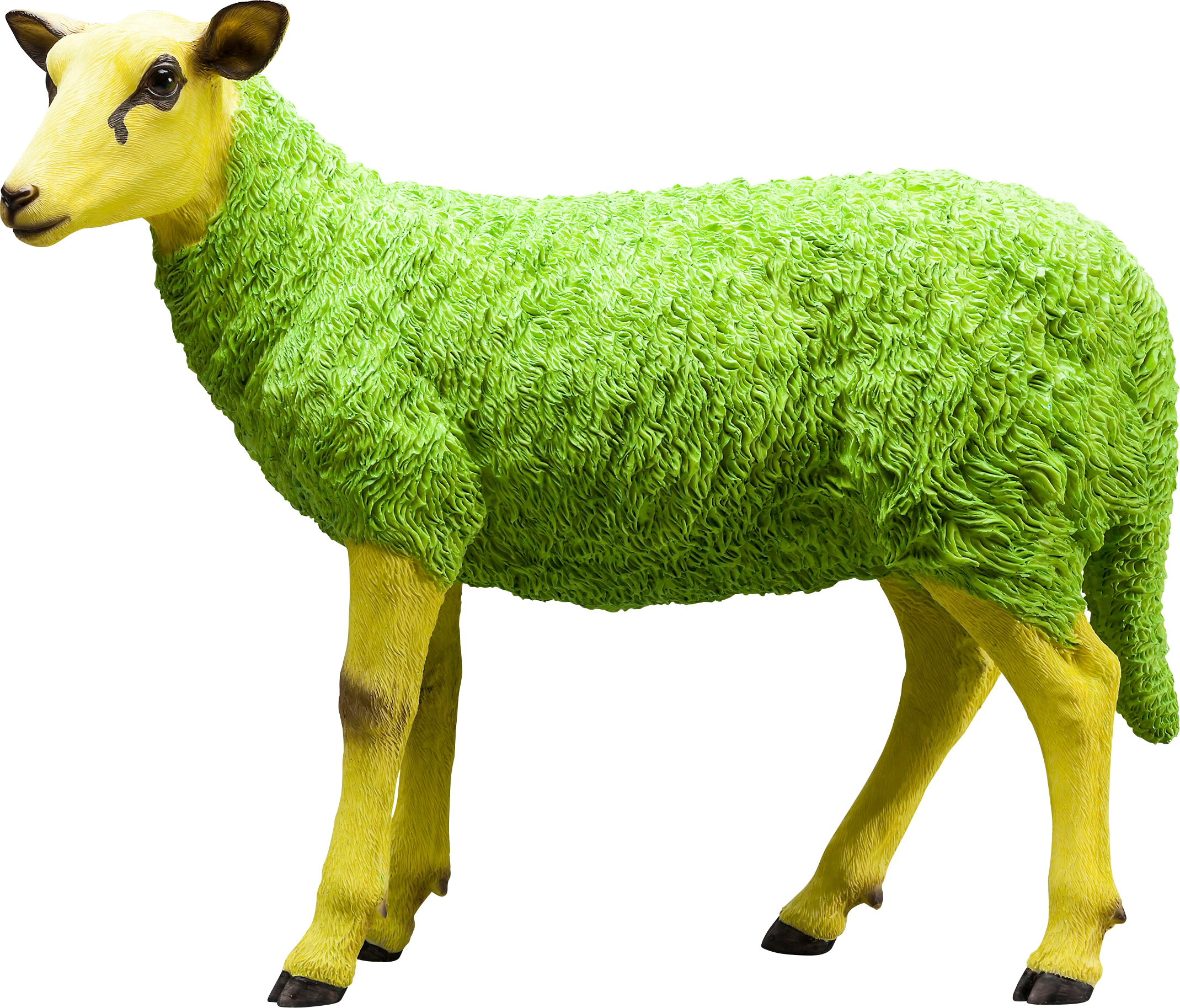 Kare Design Figurine de décoration »Sheep Colore Green«