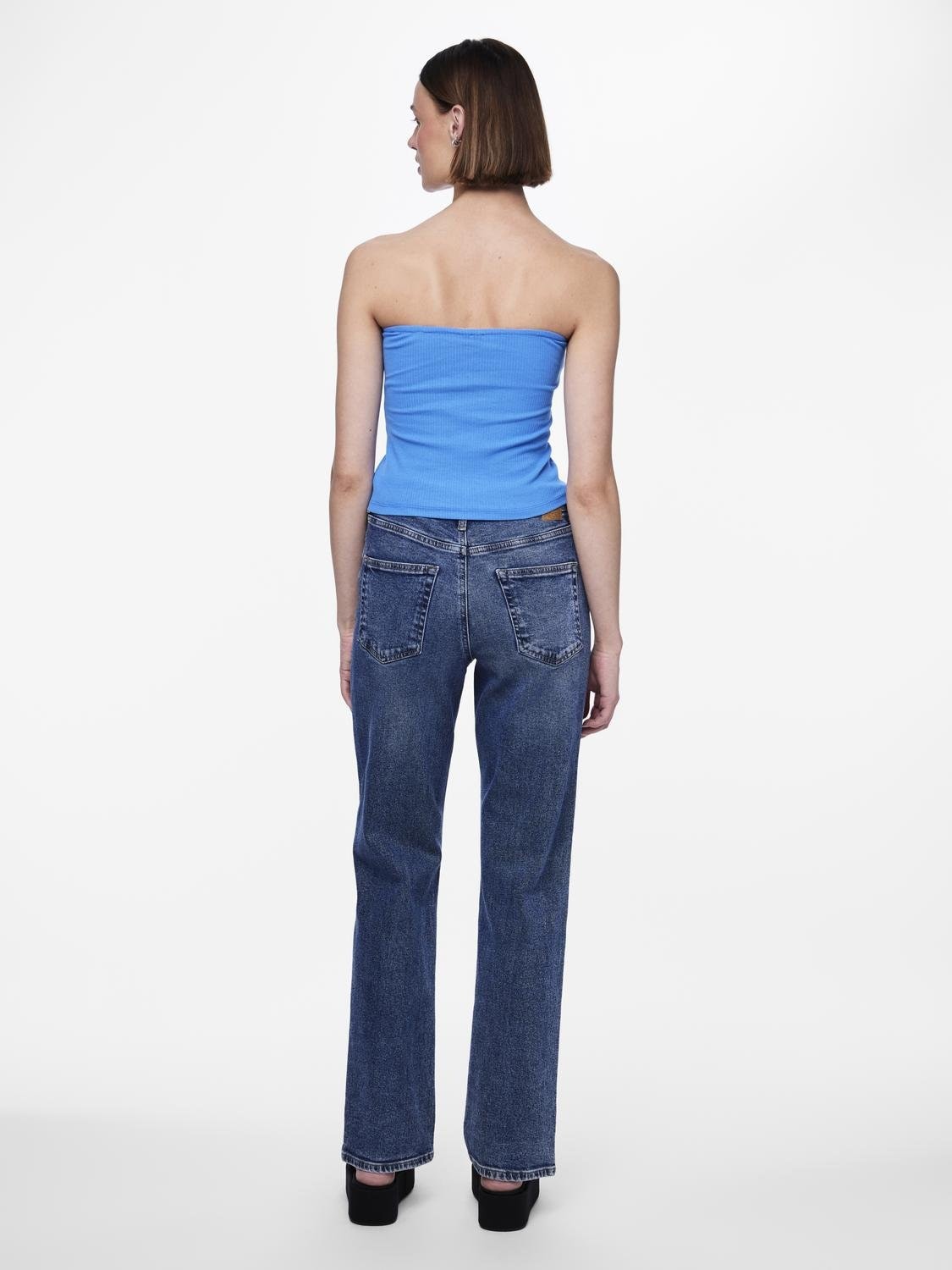 pieces Straight-Jeans »PCKELLY HW STRAIGHT JEANS MB402 NOOS BC«