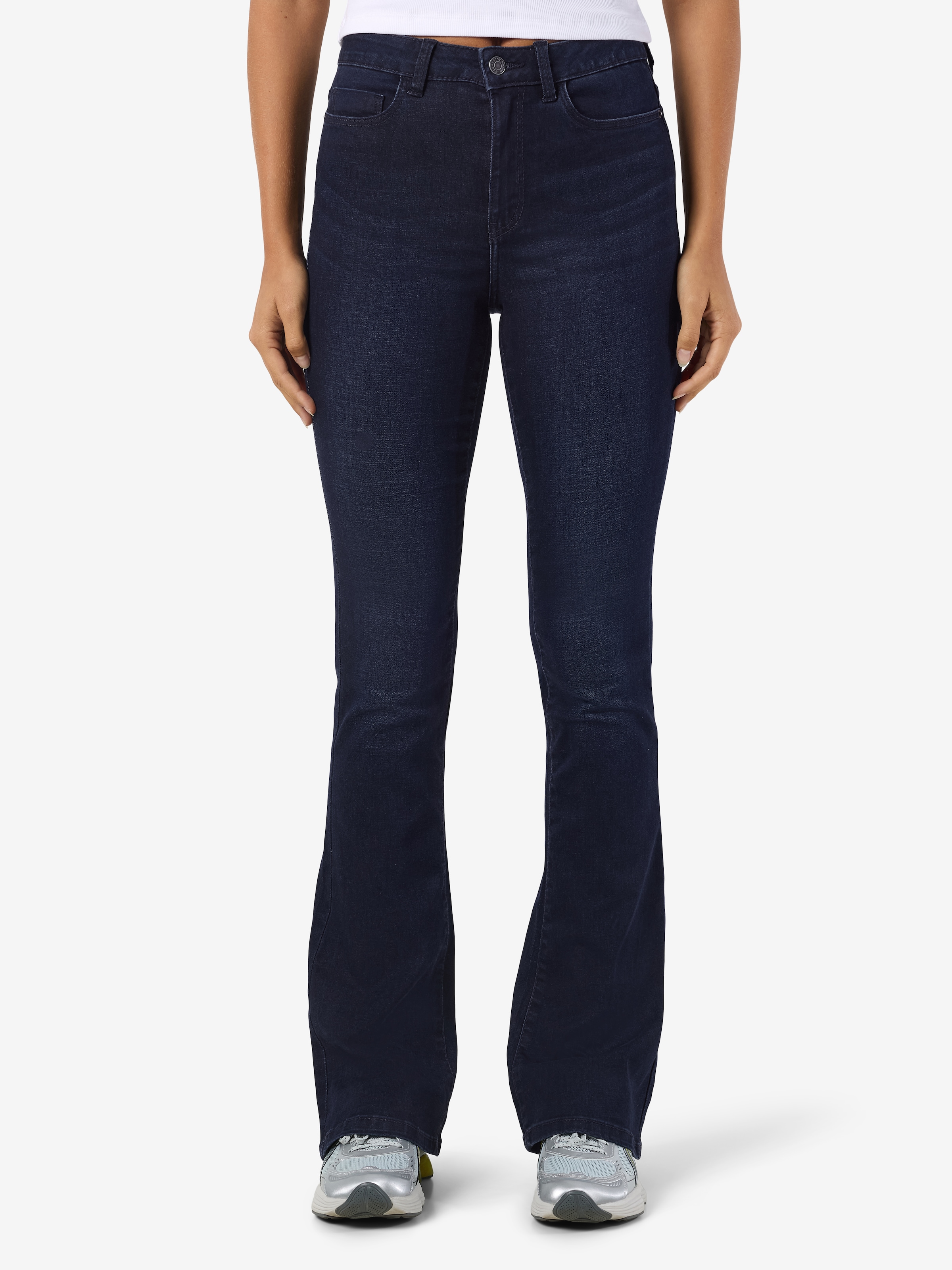 Noisy may Bootcut-Jeans »NMSALLIE HW FLARE JEANS VI241DB NOOS«