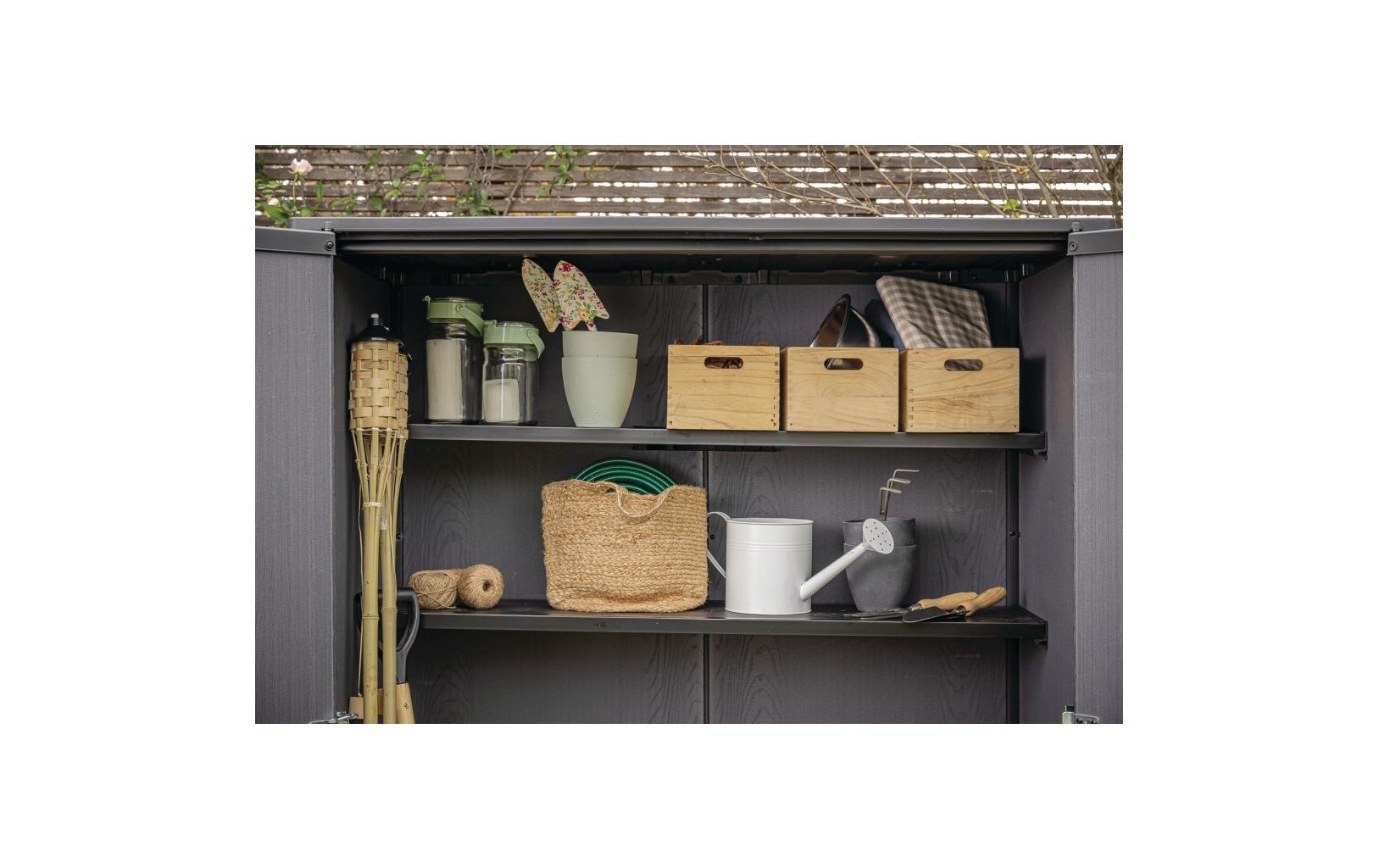 Keter Aufbewahrungsbox »Shed – Ashwood 140 x 73.6 x 170.4 cm«