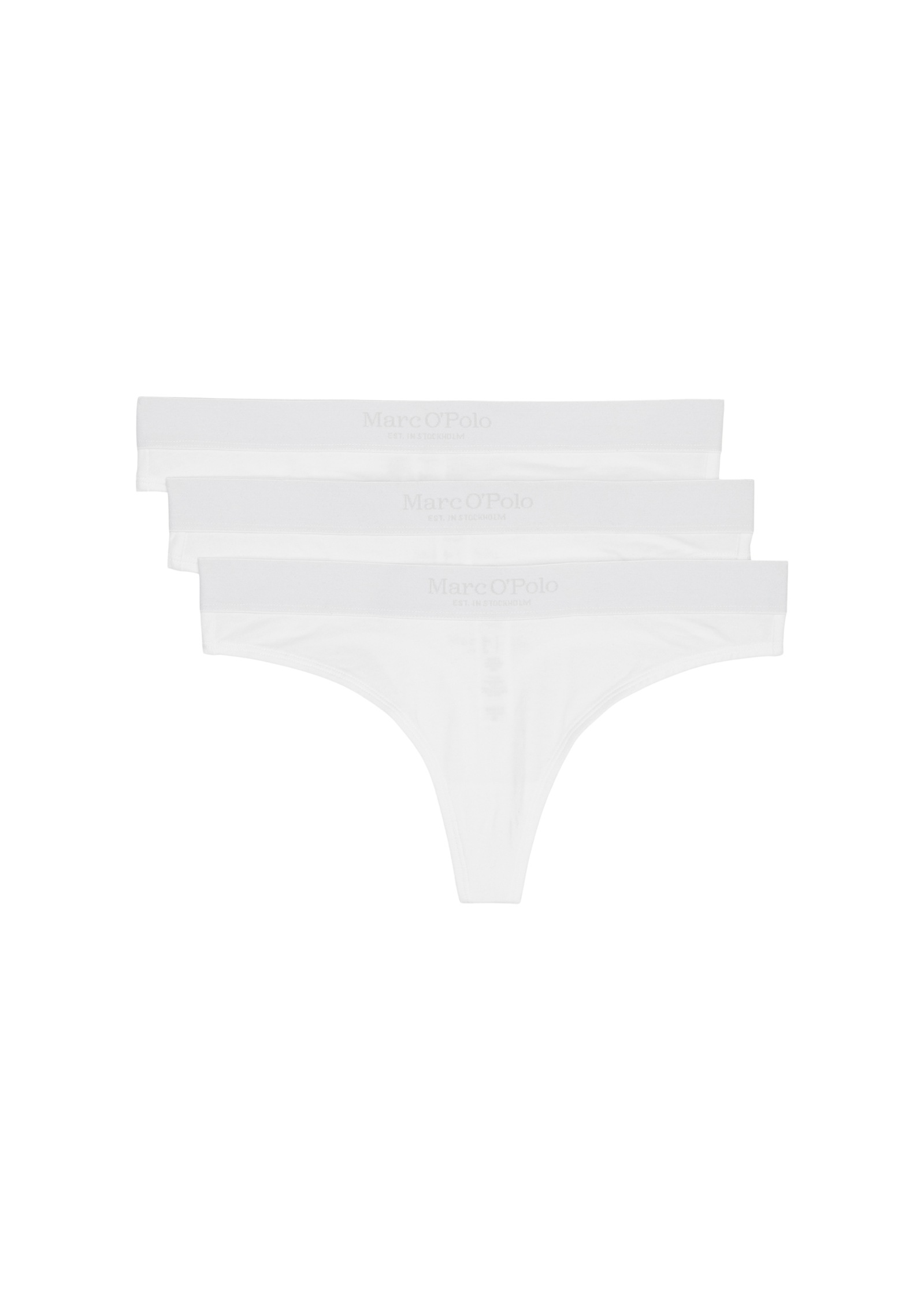 Image of Marc OPolo String "Essentials" mit dezentem Logo-Detail