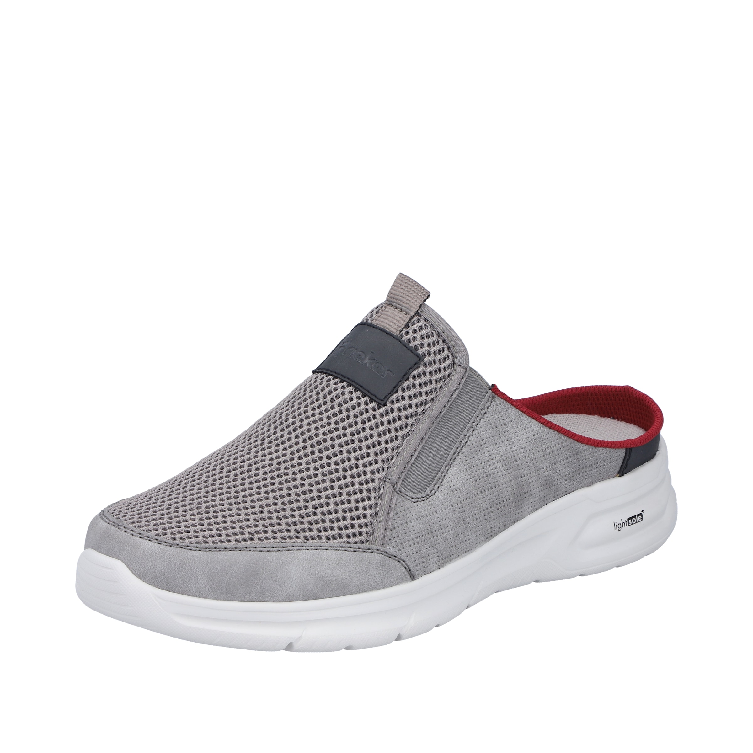 Rieker 1100000002199  Sommerschuh, Hausschuh, Schlupfschuh mit seitlichen Stretcheinsätzen