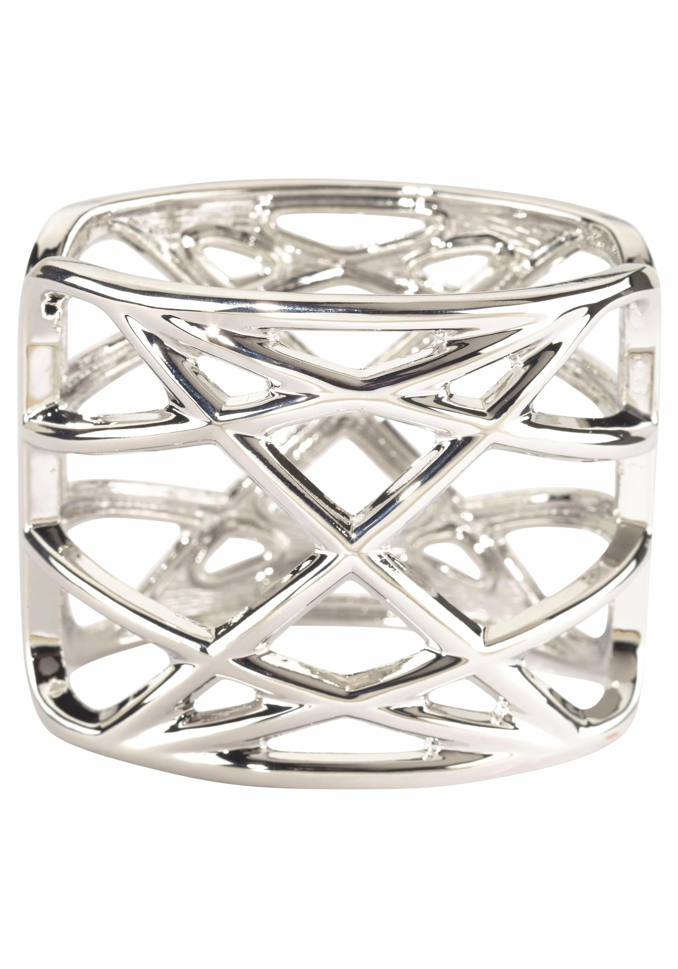 Armspange »im breiten grafischen Design«