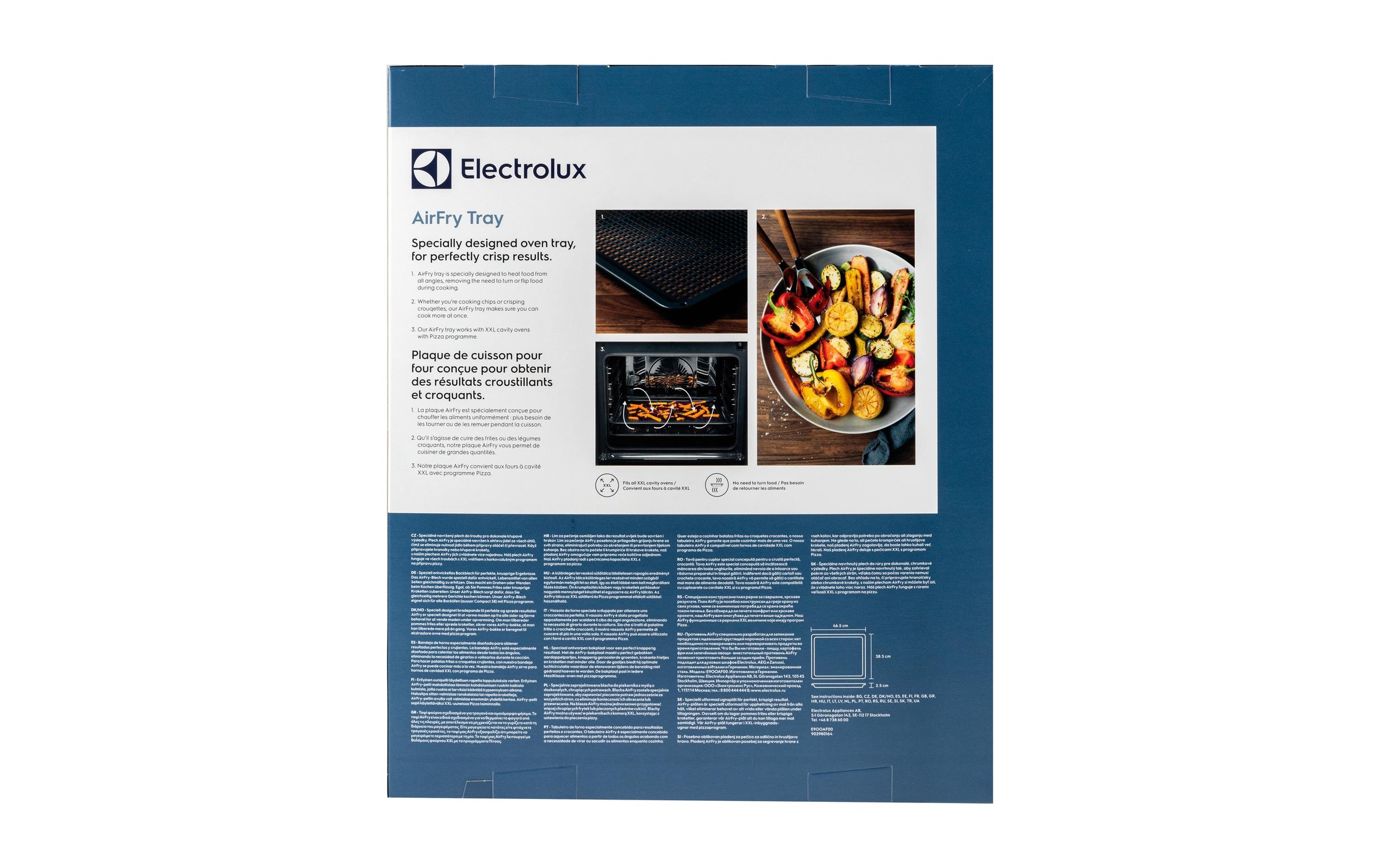 Electrolux Backblech »Air Fry Backblech E9OOAF00«, Metall