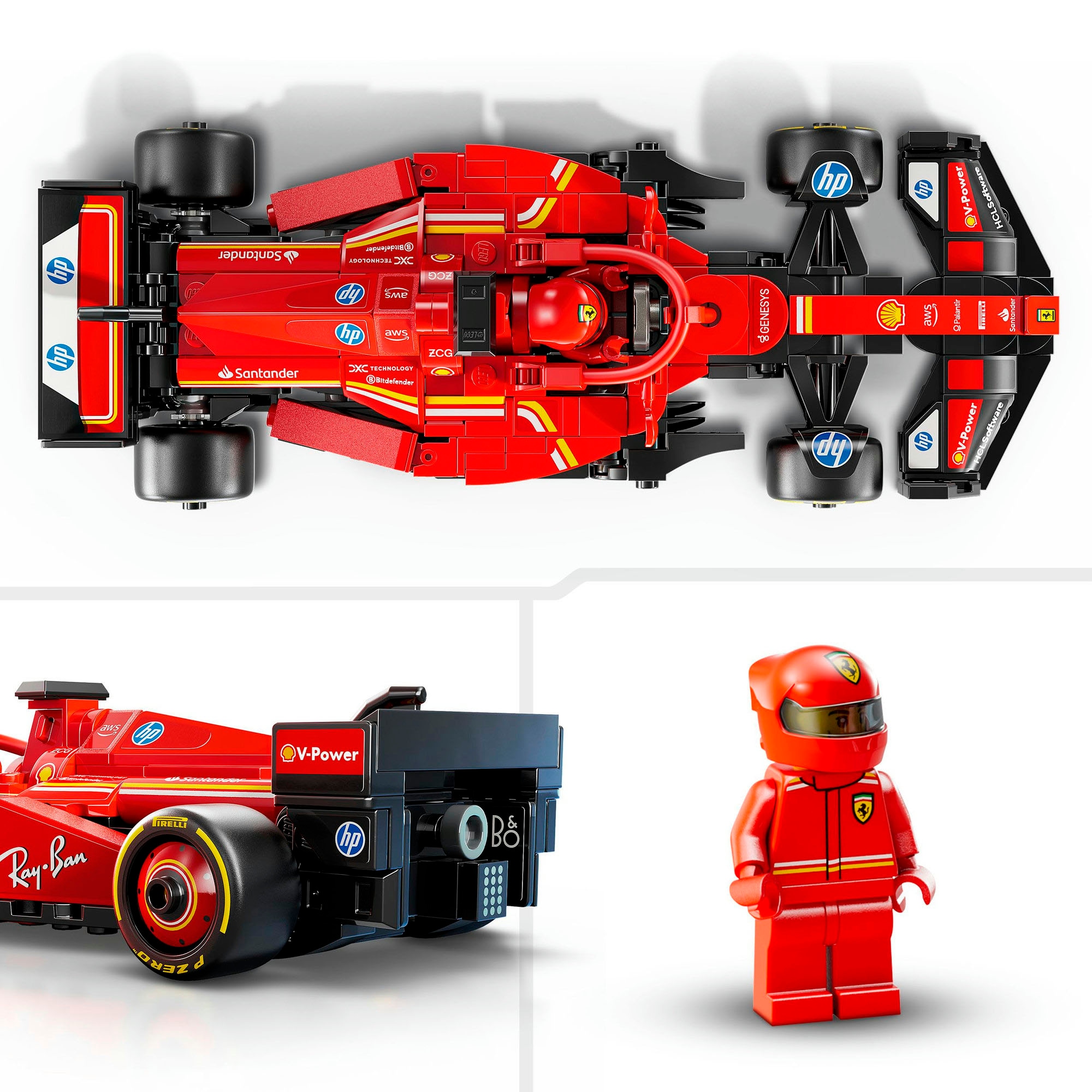 LEGO® Pions de construction »Ferrari SF-24 F1® Rennauto (77242), LEGO® Speed Champions« Made in Europe