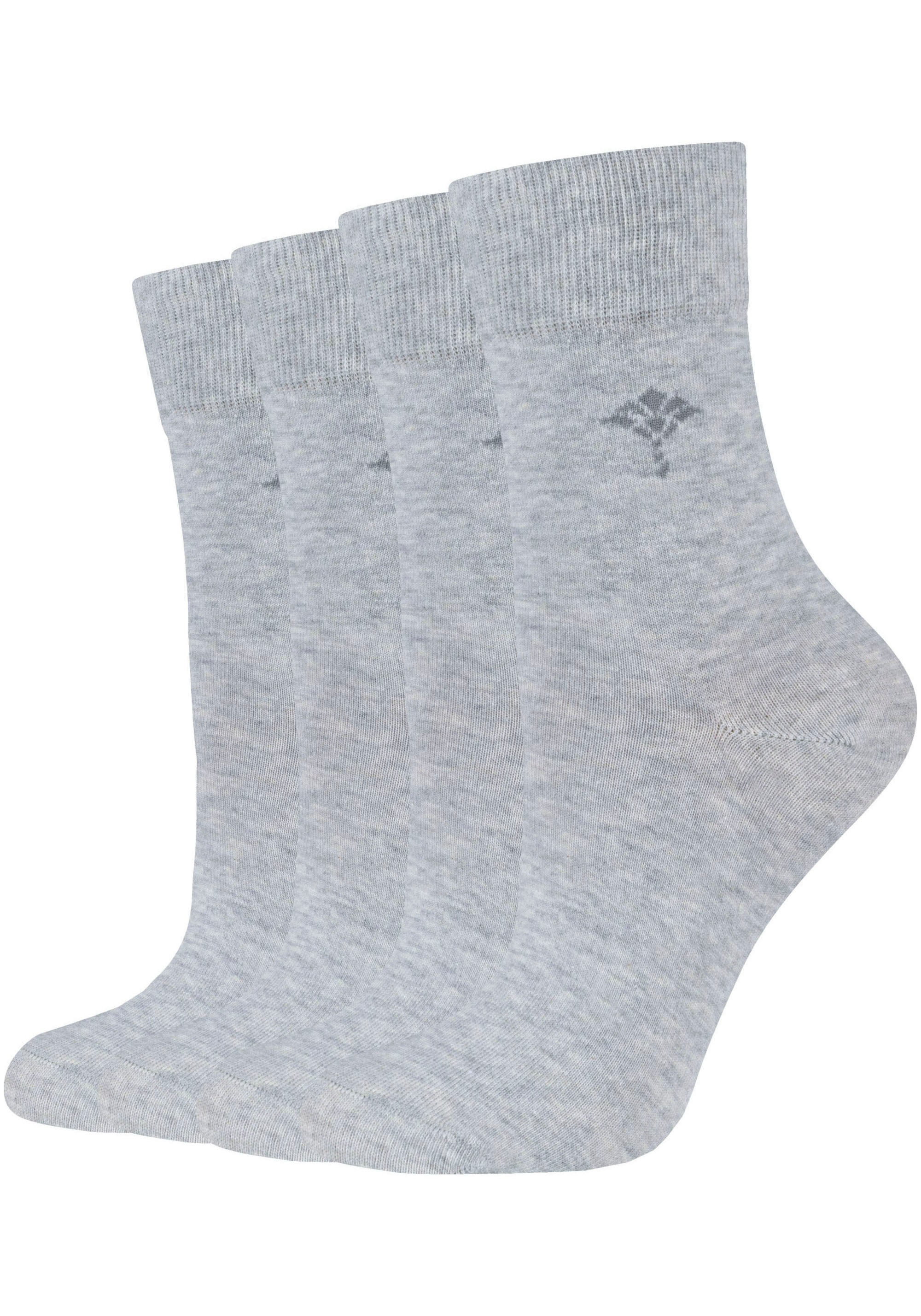 Image of JOOP Socken "For your daily" 4 Paar, mit Cornflower-Logo, Rippenbündchen