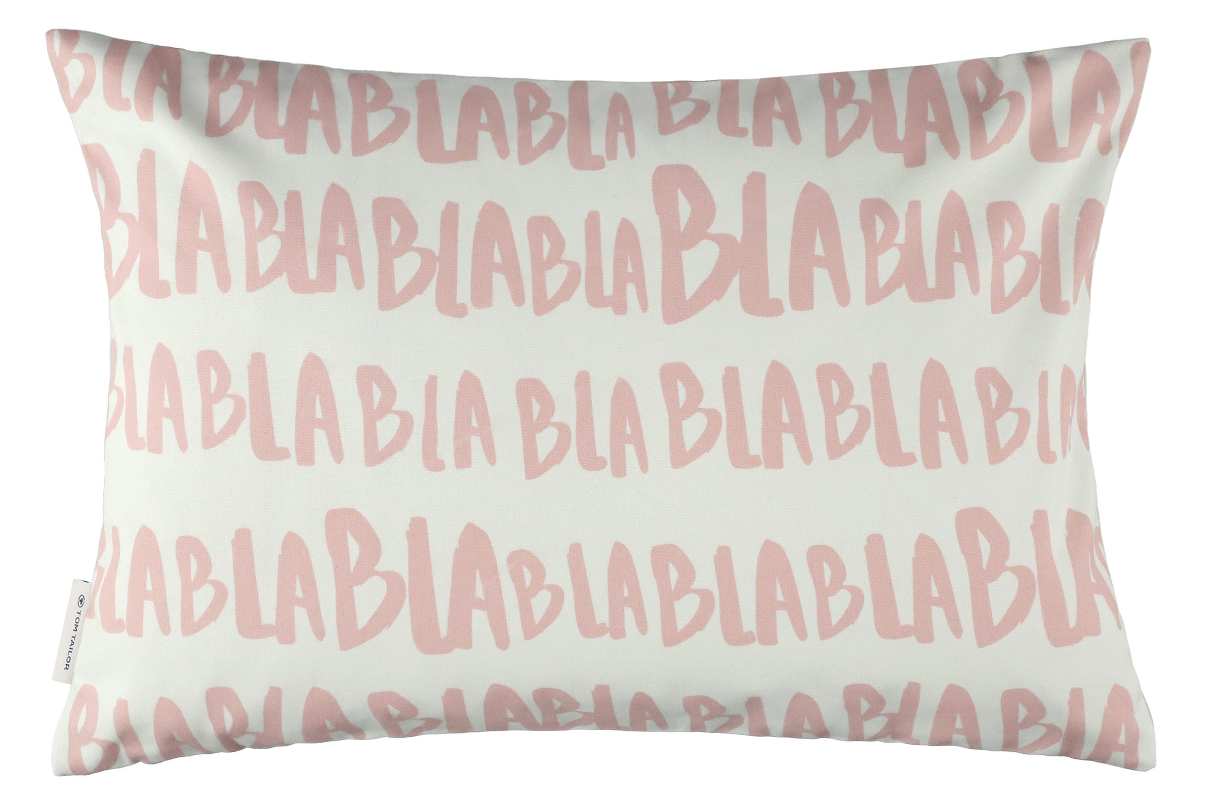 TOM TAILOR HOME Kissenbezug »Blabla« mit lustigem Schriftzug
