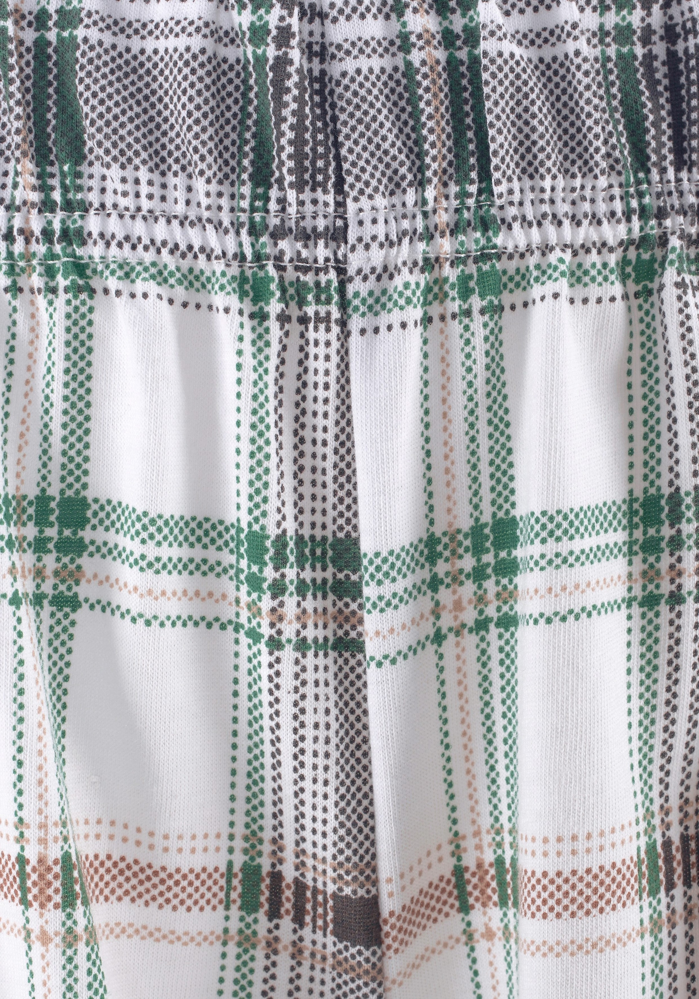 Arizona Schlafanzug, (4 tlg., 2 Stück), mit Hose im Karodesign