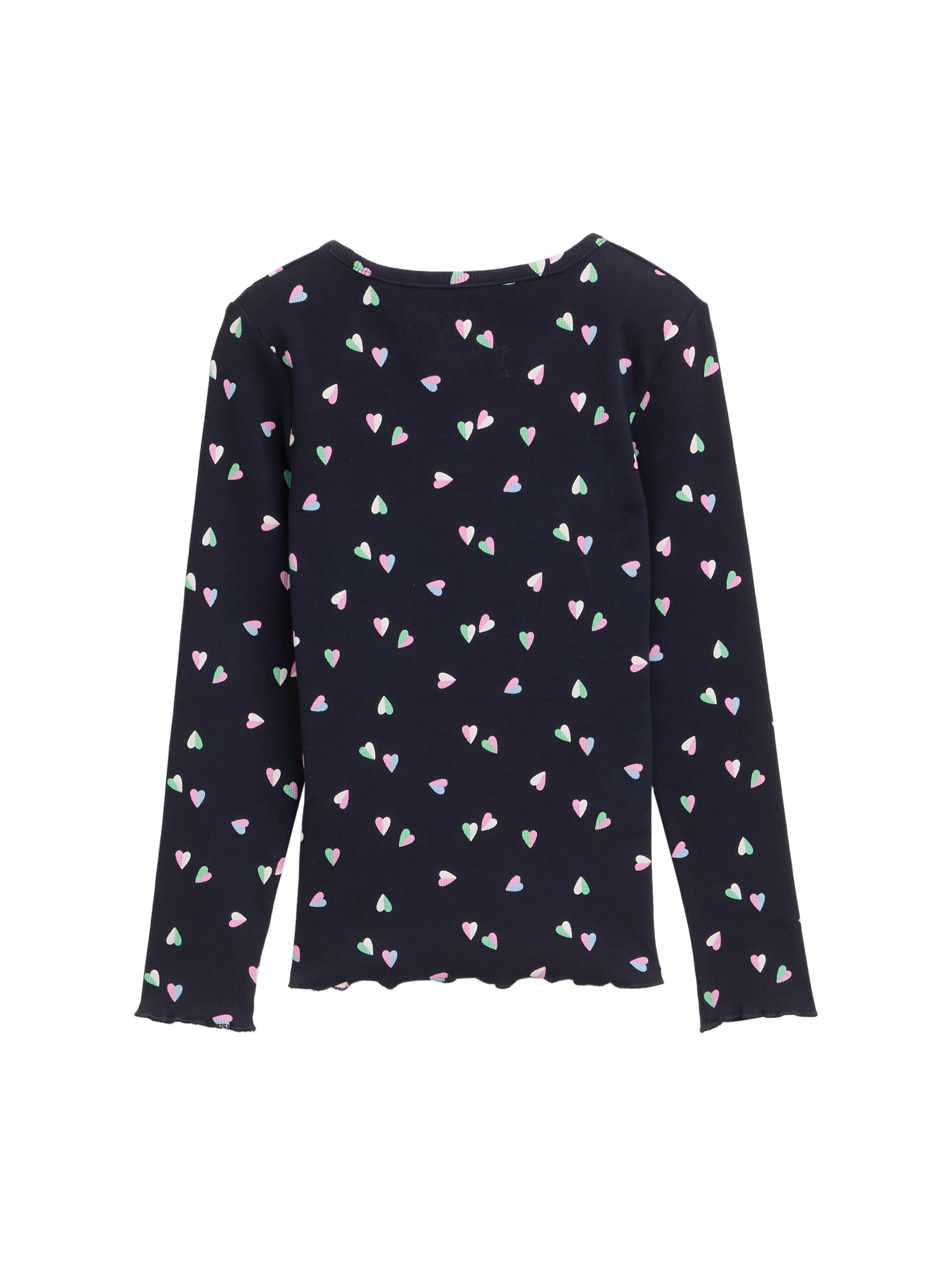 TOM TAILOR Langarmshirt, mit All-Over Print