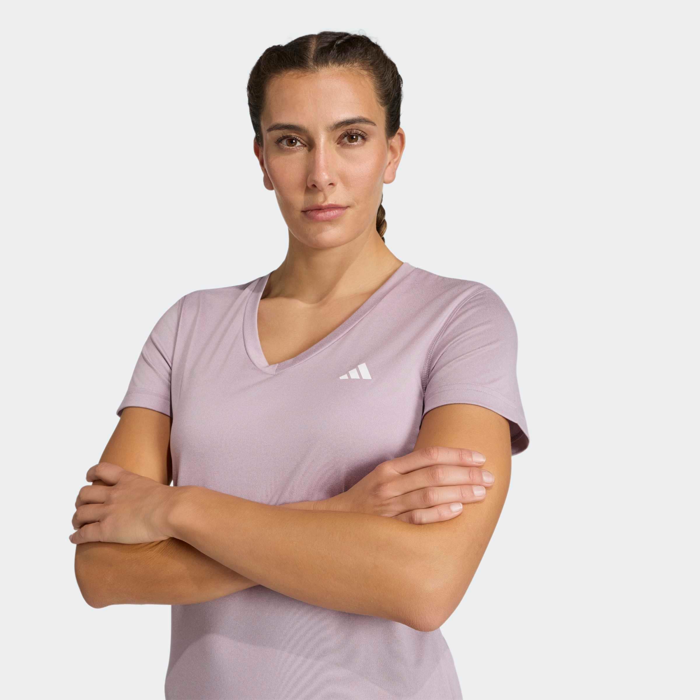adidas Performance T-shirt »WE MIN V NK TEE« mit V-Ausschnitt, ohne Verschluss