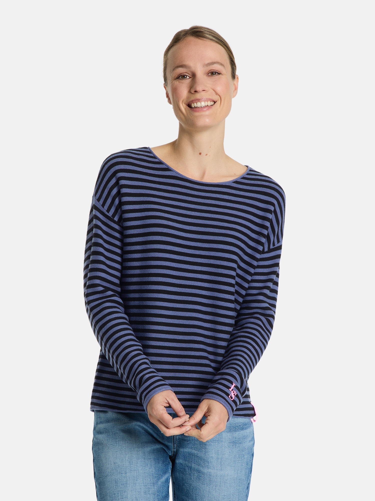 Image of Lieblingsstück Strickpullover "Kyna" mit Streifen