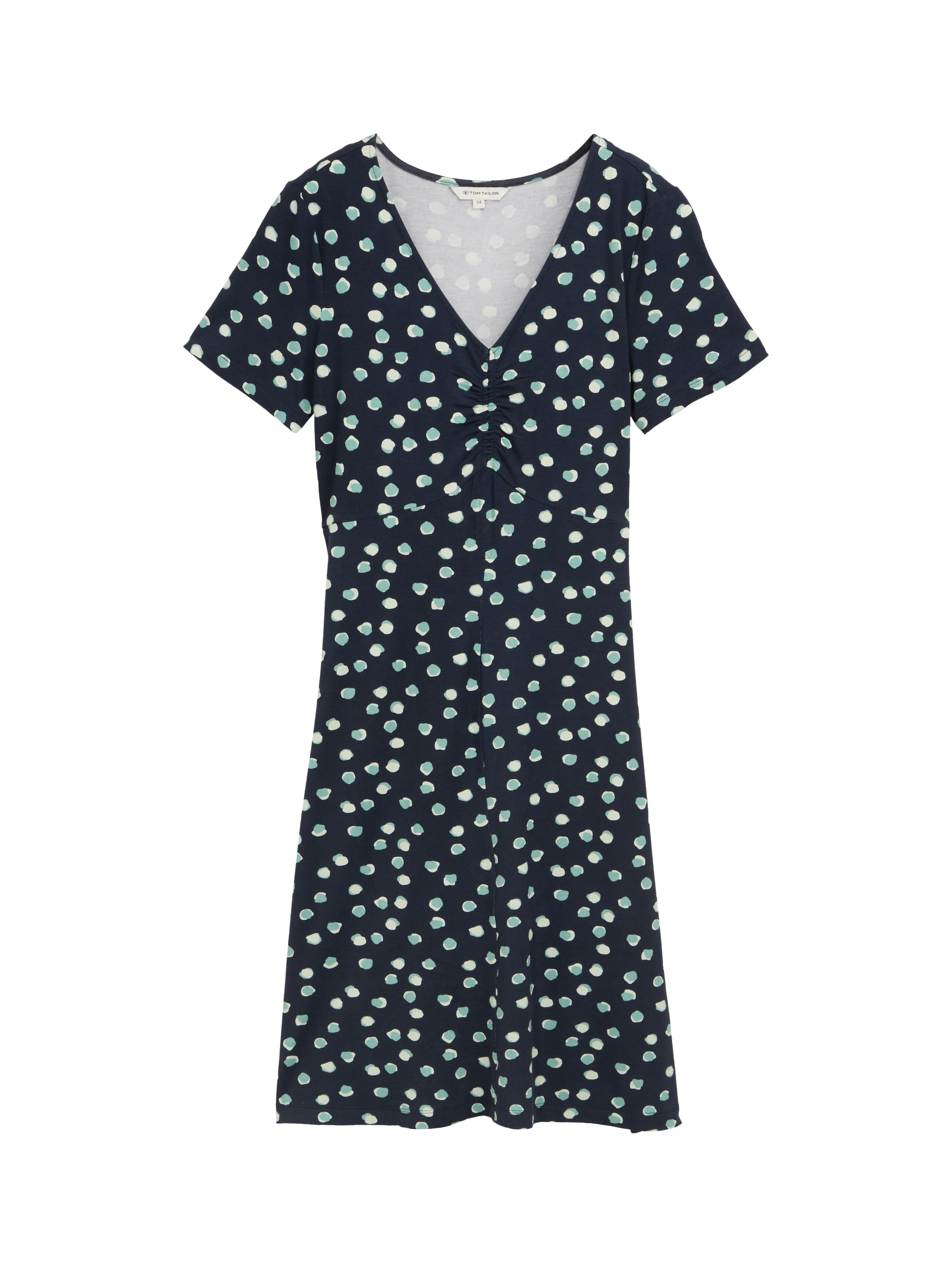 TOM TAILOR Sommerkleid, mit All-Over Print
