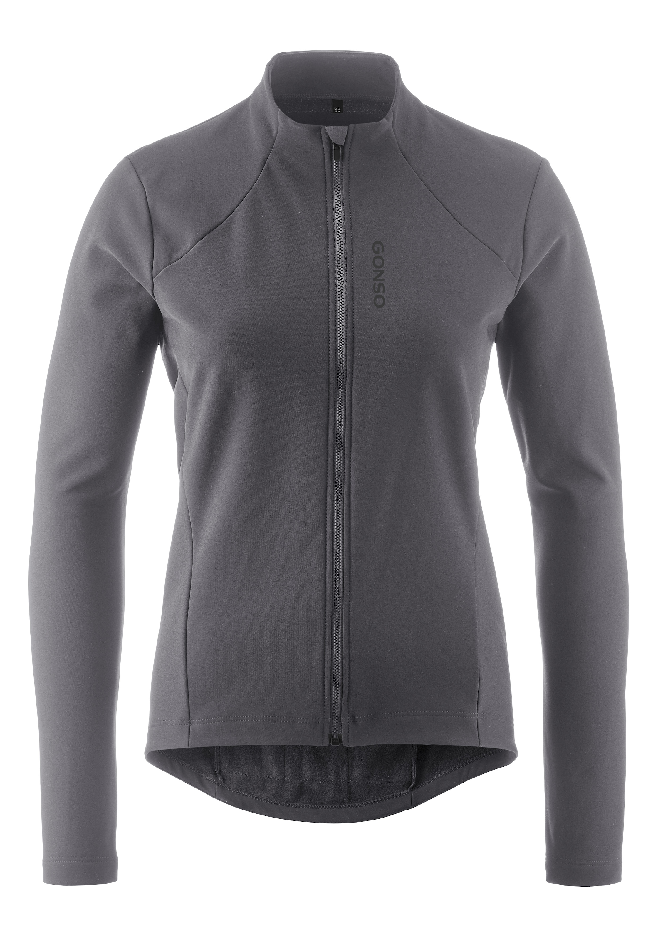 Gonso Maillot de cyclisme »SITIVO TRIKOT THERM W« Damen Fahrradtrikot langarm, isolierendes Full-Zip Trikot, Tight Fit