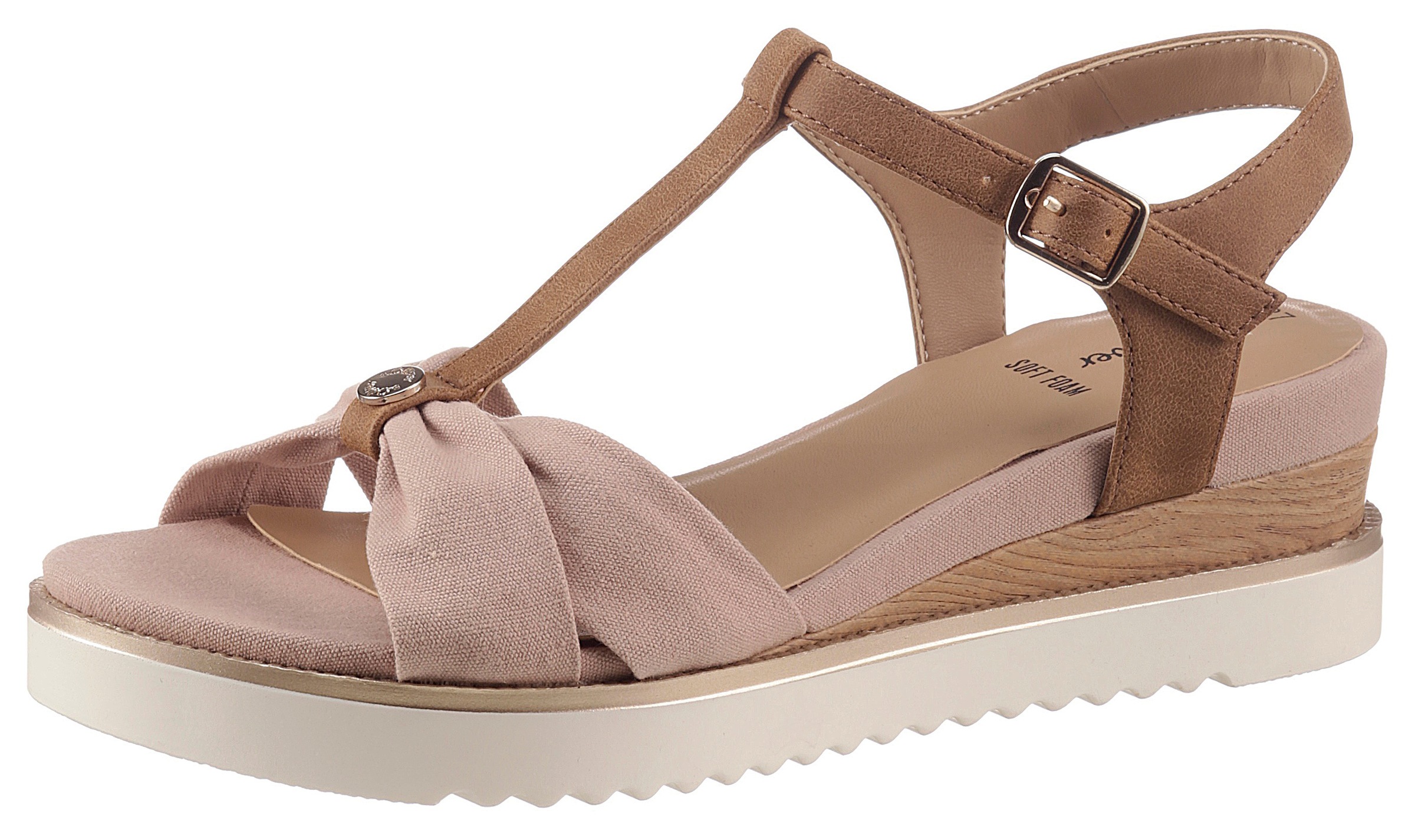 Image of s.Oliver Keilsandalette, mit verstellbarem Riemchen bei Ackermann Versand Schweiz