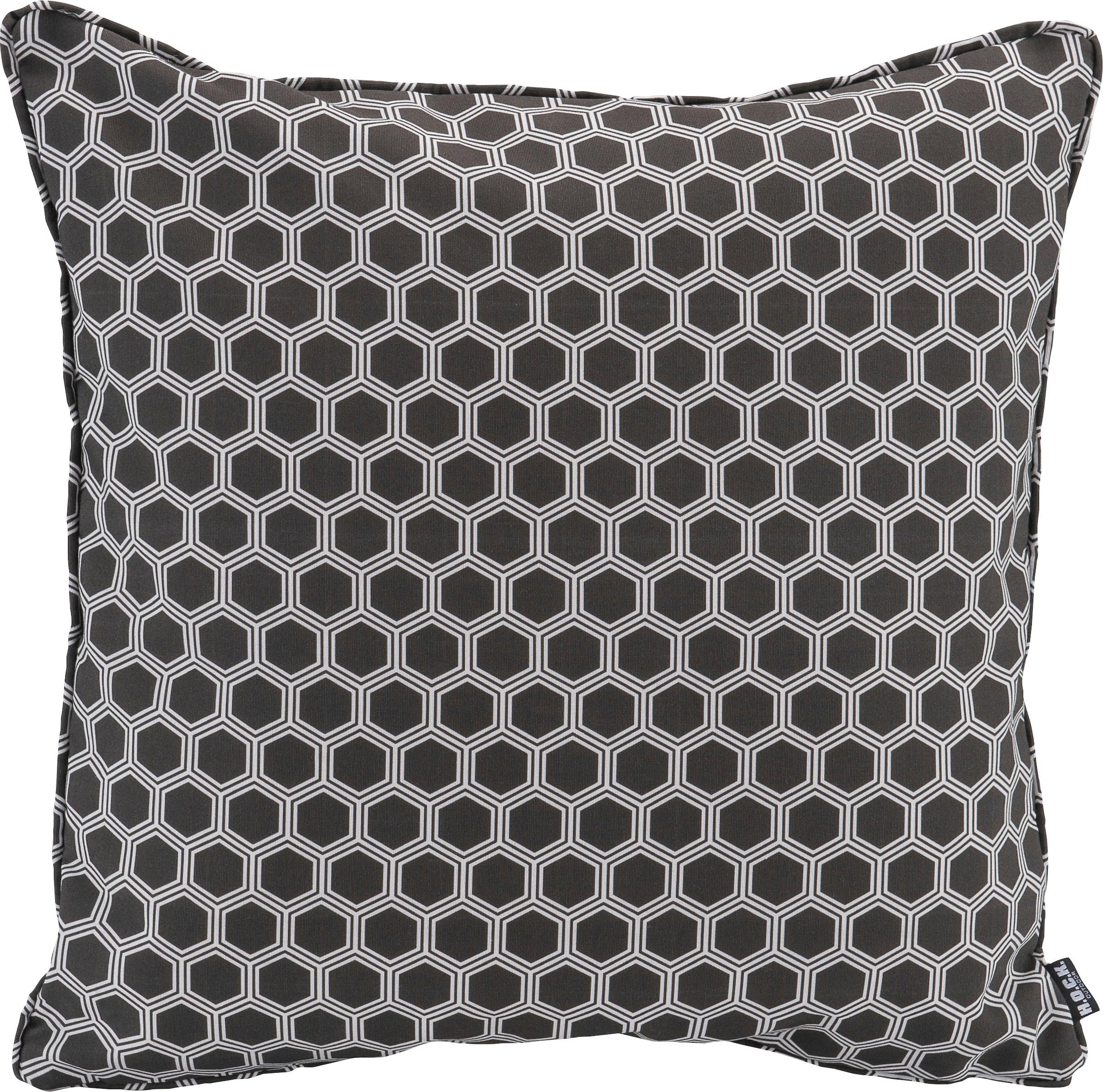 Dekokissen »Geomy«, mit Hexagon-Musterung, Kissenhülle mit Füllung, 1 Stück