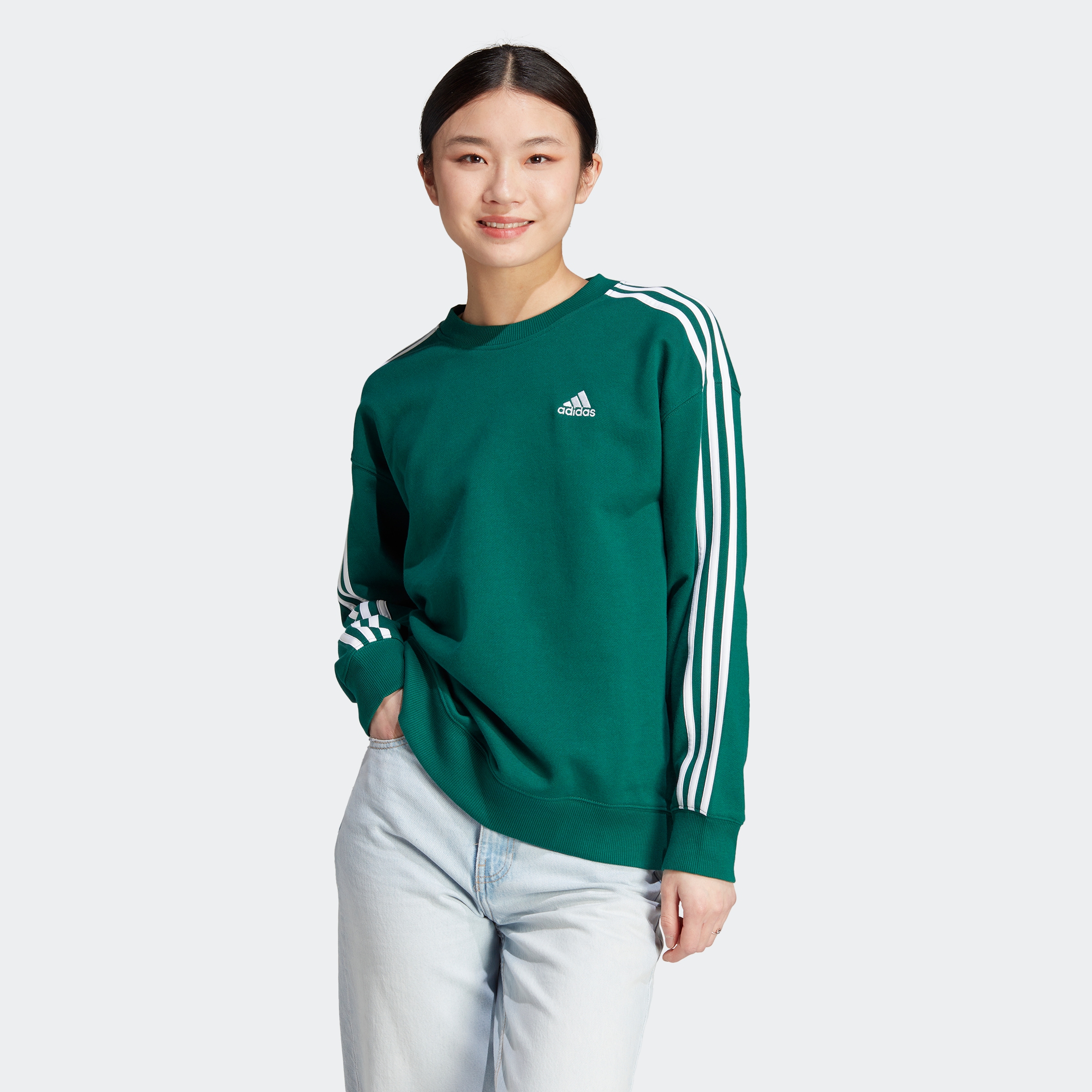 adidas Sportswear Sweatshirt »W 3S FT SWT«-adidas sportswear 1