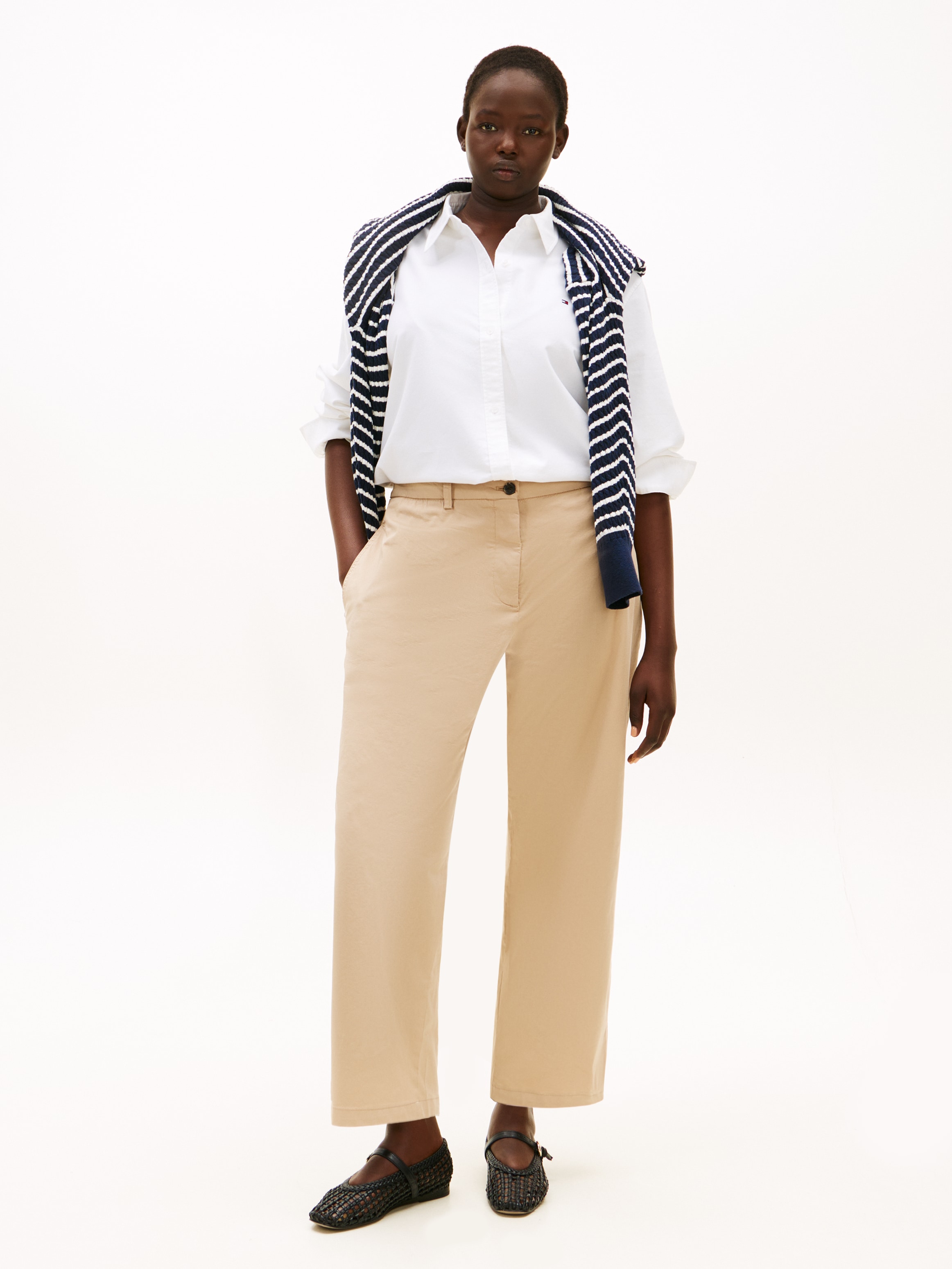 Tommy Hilfiger Curve Chinos »CRV CO GMD SLIM STRAIGHT CHINO«  in grossen Grössen