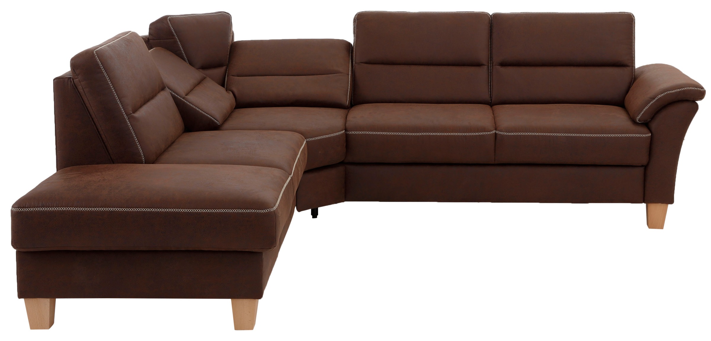 Home affaire Ecksofa »Soleo L-Form«, komfortabel durch Trapezecke mit Relaxfunktion, auch mit Bettfunktion