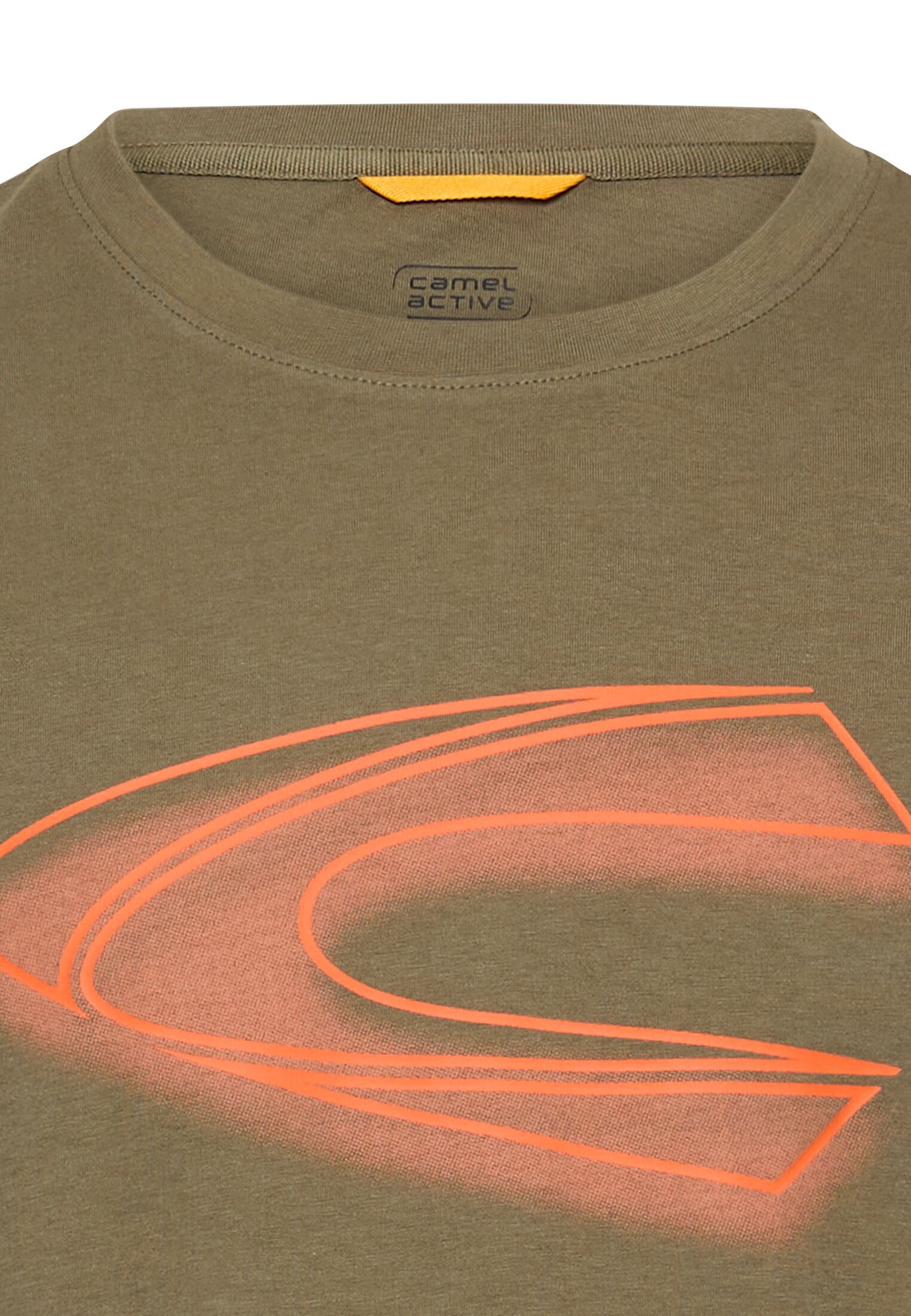 camel active T-shirt imprimé mit Logo-Print