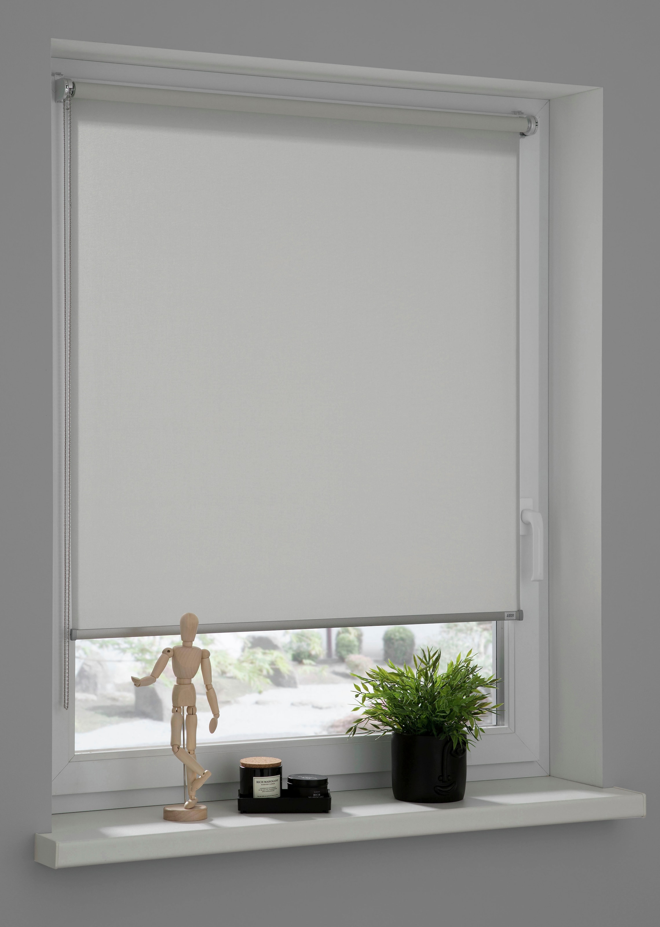 SCHÖNER WOHNEN-Kollektion Store à tirage latéral »Tageslichtrollo Tizia« blickdicht protection visuelle Avec perçage / sans perçage suspendu librement geklebt, geklemmt, silberne oder weisse Rollo-Technik