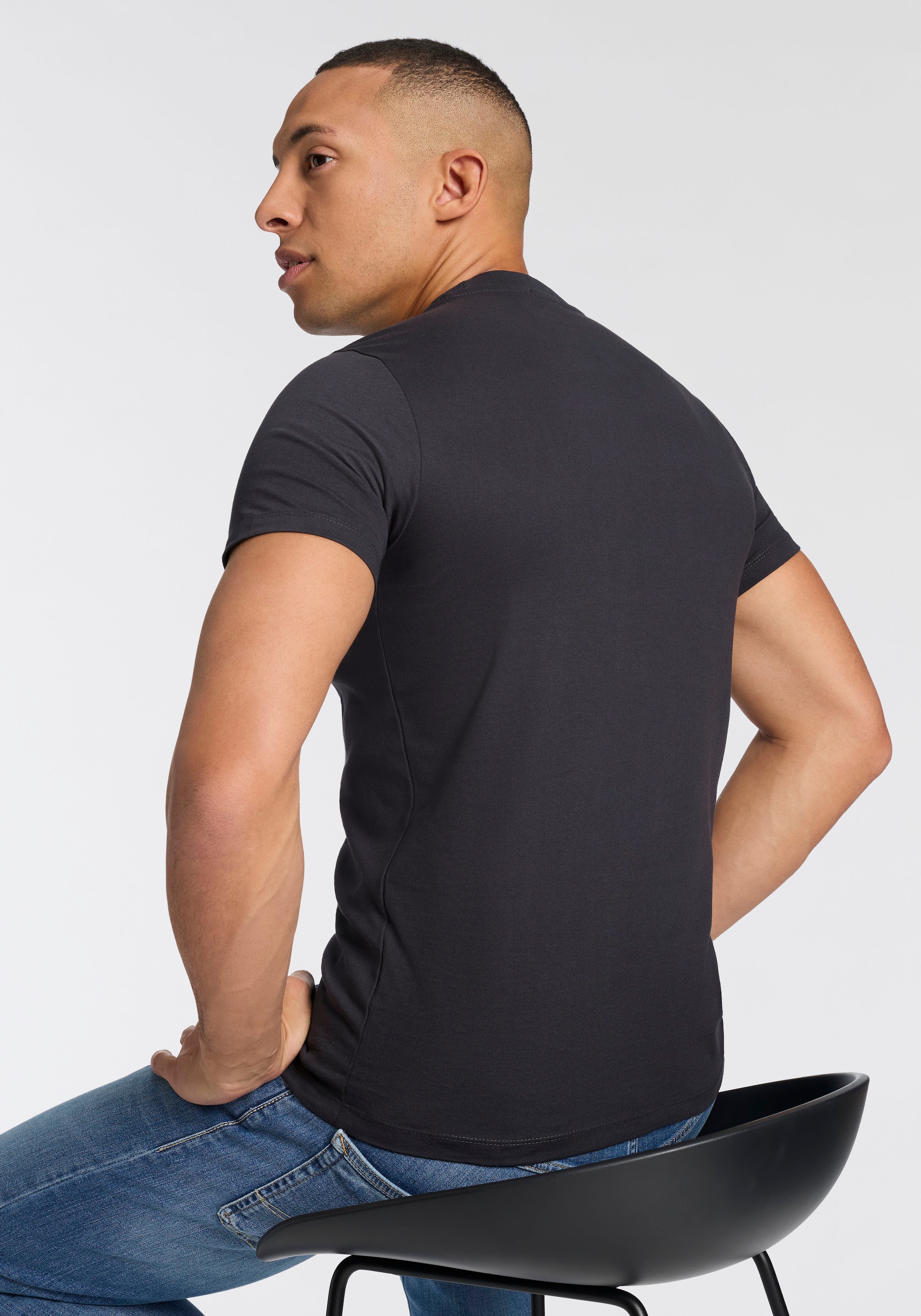 Replay T-shirt qualité coton, inscription logo