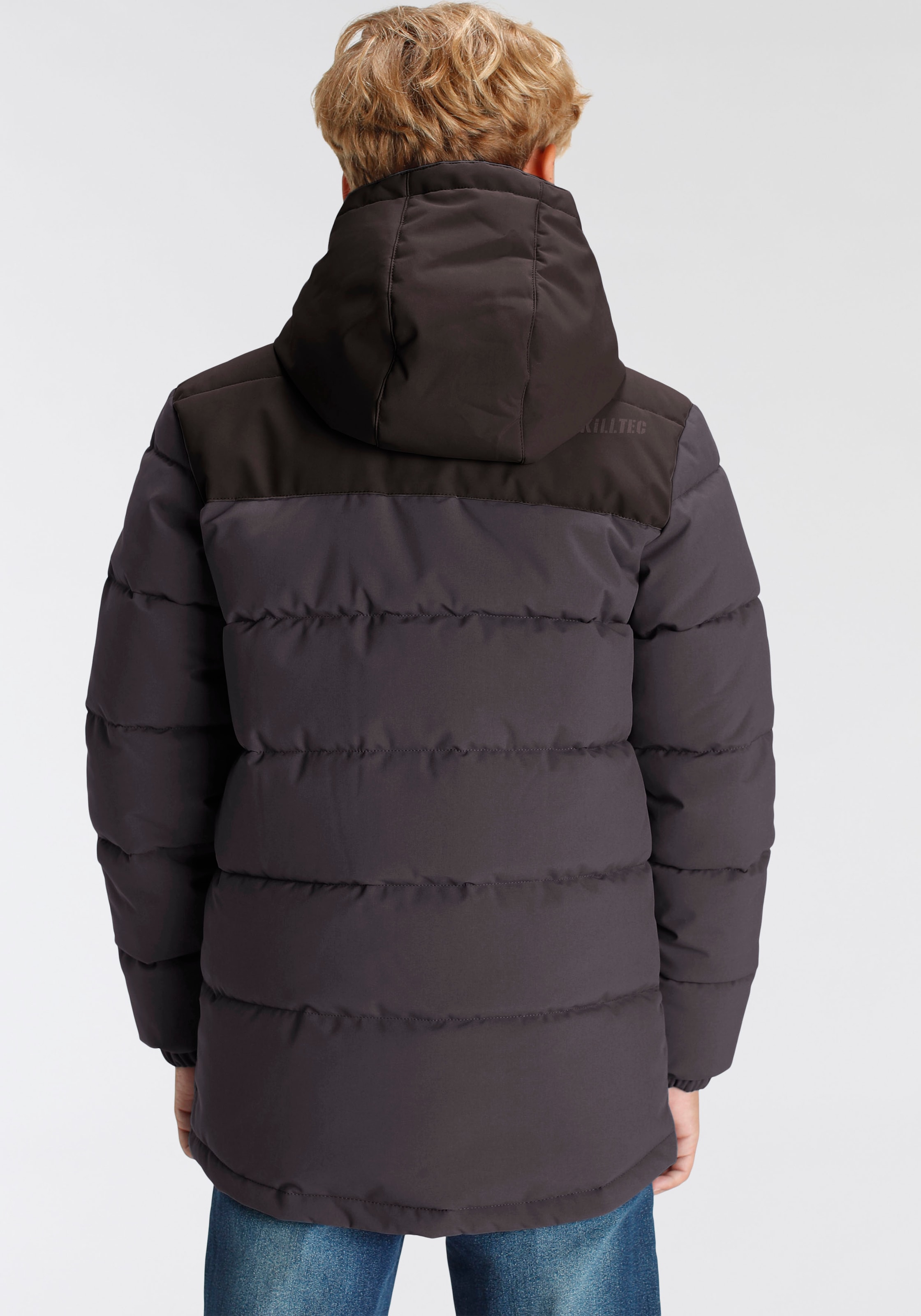 Killtec Winterjacke »KW 1 BYS JCKT OT - für Kinder«, mit Kapuze, Winddicht & Wasserabweisend & Atmungsaktiv