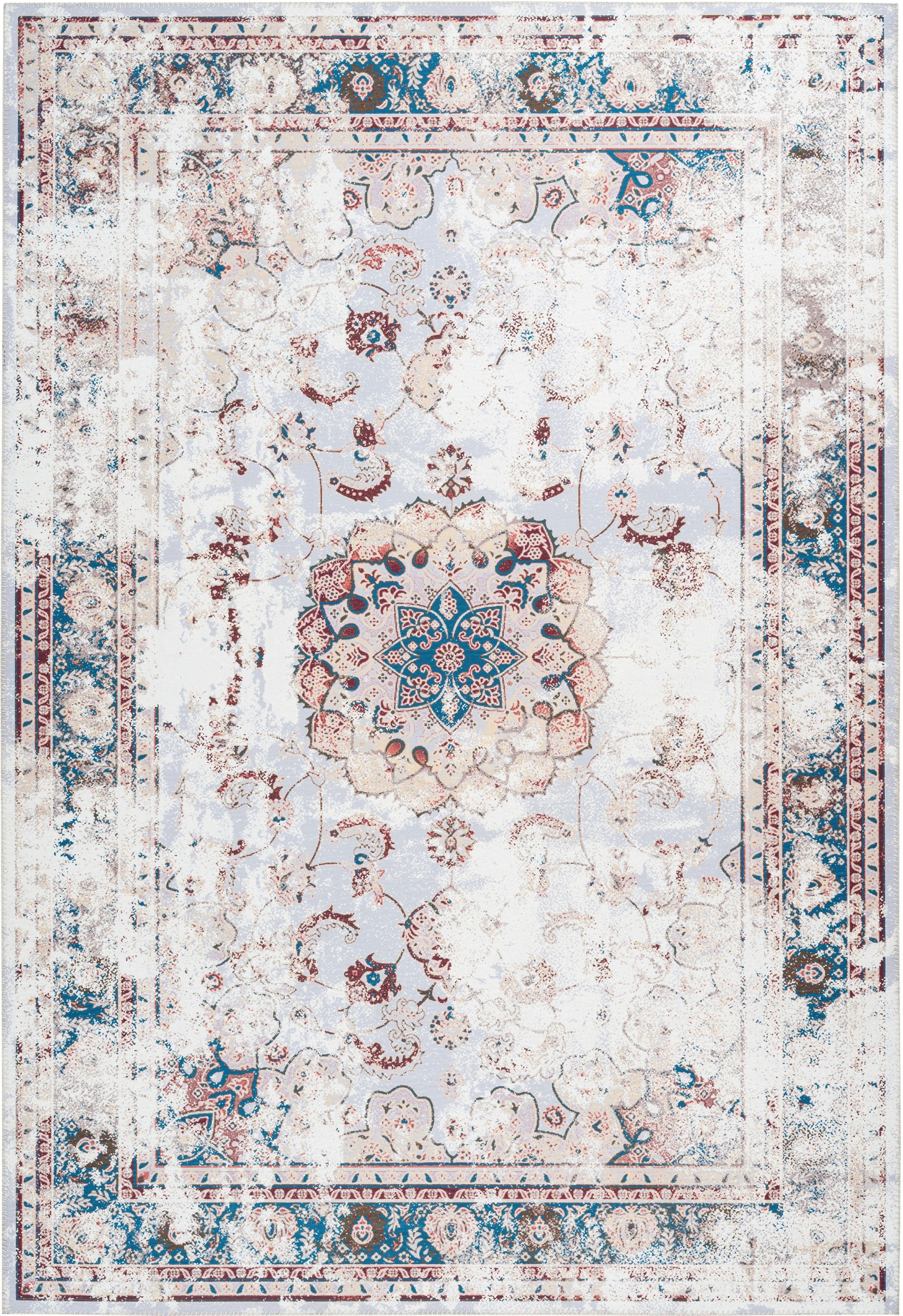 Leonique Teppich »Rosio«, Design, maintenant Vintage rechteckig, Orient-Design, Bordüre mit Teppich Flachgewebe