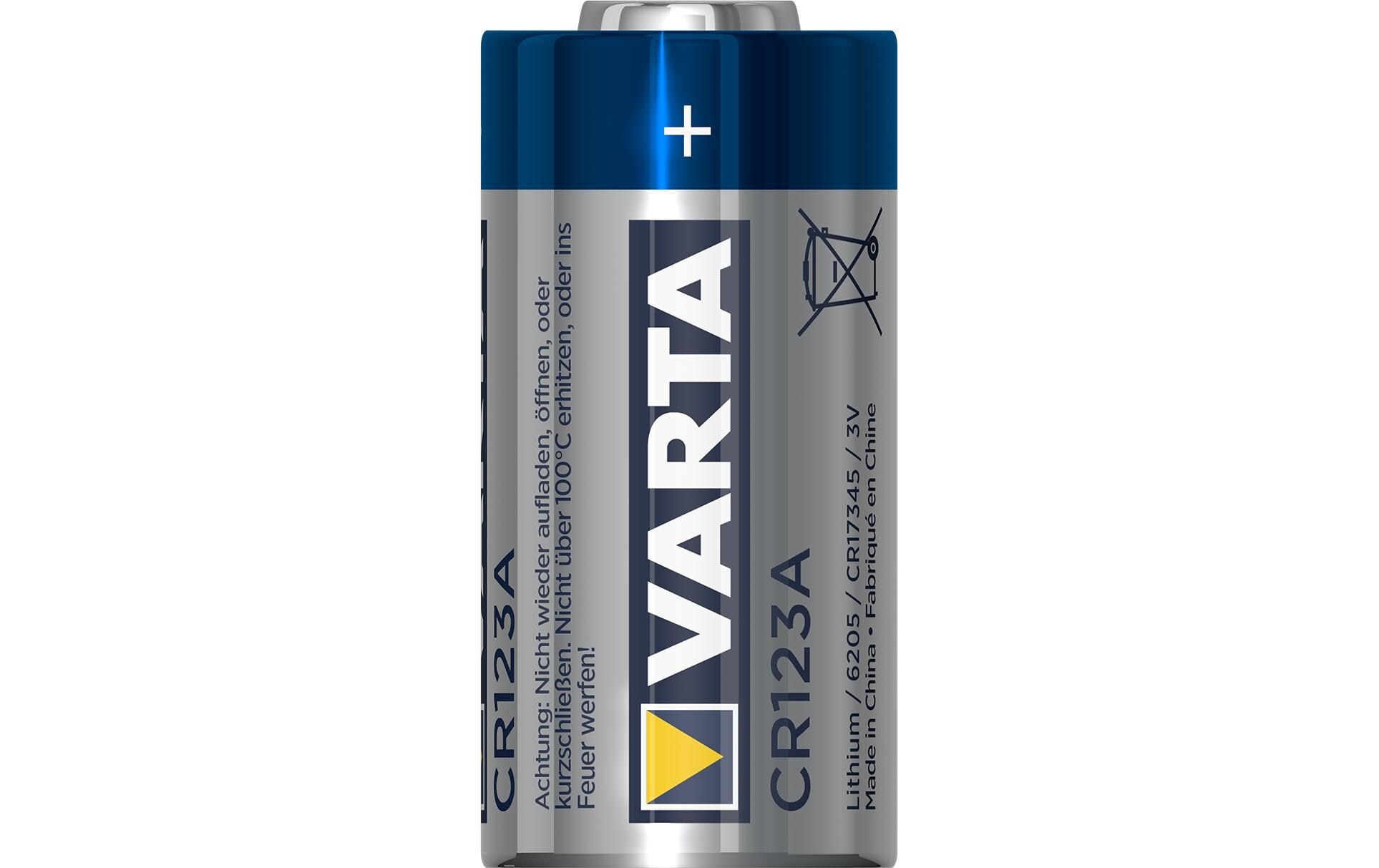 VARTA Batterie »CR123A 10 Stück«