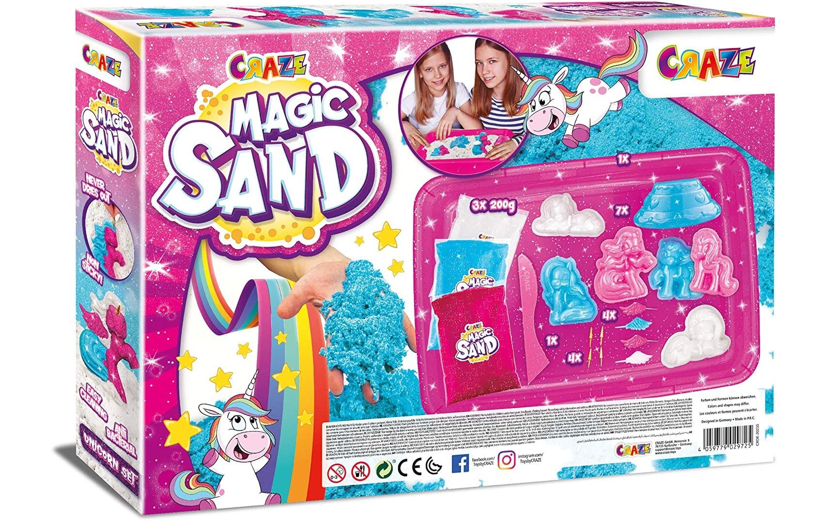 CRAZE Kreativset »Sand Playset Unicorn«