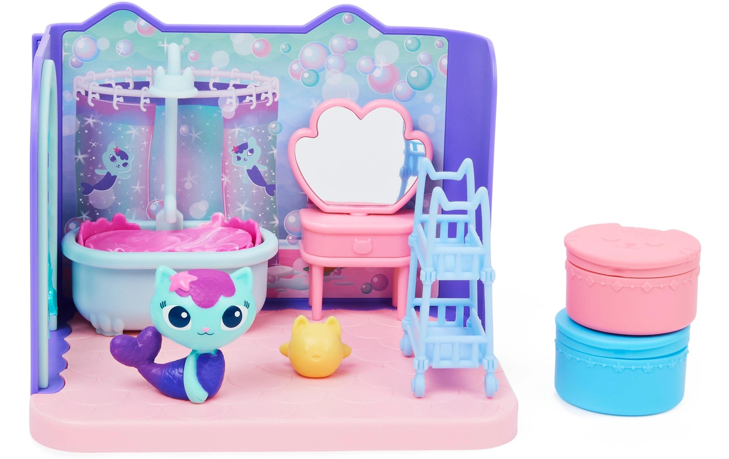 Spielwelt »Spinmaster Gabby's Dollhouse MerCats Badezimmer Deluxe Rooms«