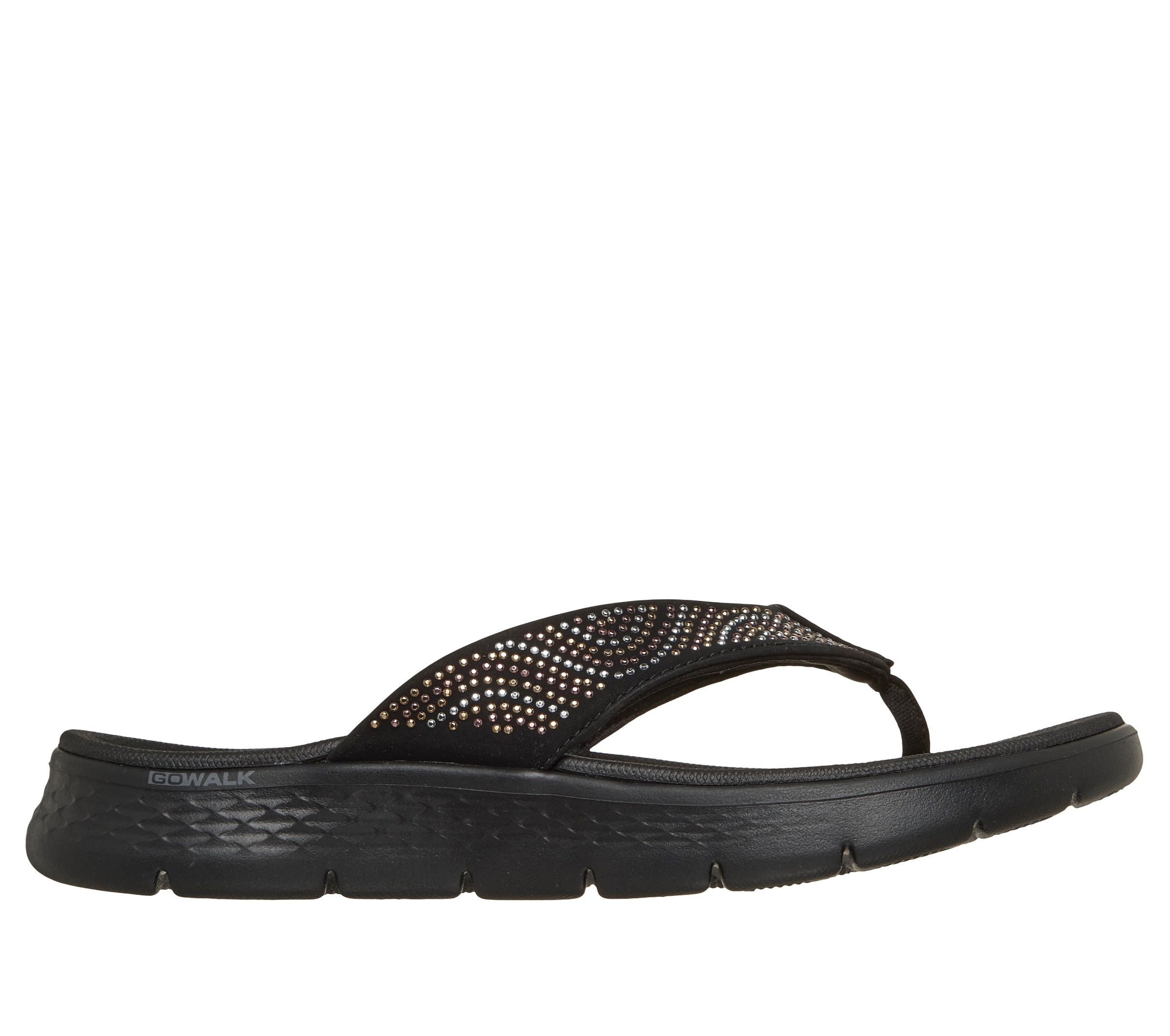 Skechers Zehentrenner »GO WALK FLEX SANDAL«  Sommerschuh, Badeschuh, Strandschuh mit Nietenverzierung