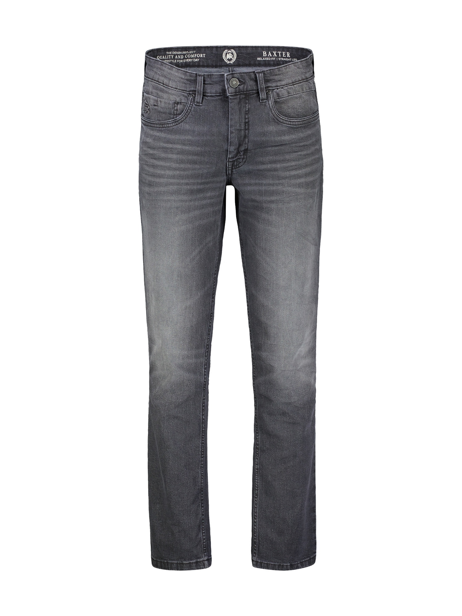 Image of LERROS Relax-fit-Jeans "5-Pocket Stretch-Denim BAXTER in RELAXED FIT" Locker geschnittene Herren-Jeans mit geradem Beinverlauf