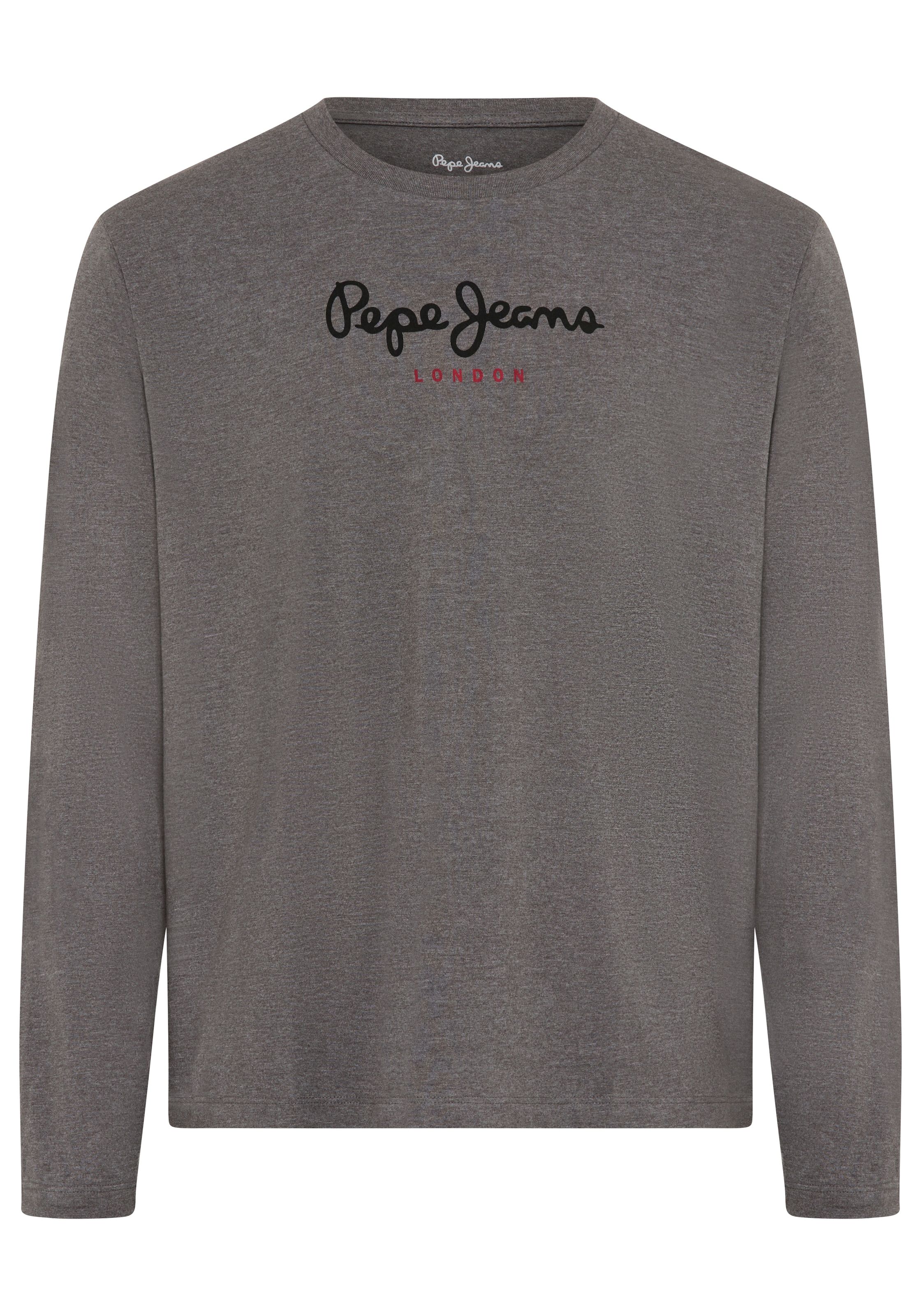 Pepe Jeans T-shirt à manches longues »EGGO LONG N« aus reiner Baumwolle, Rundhals