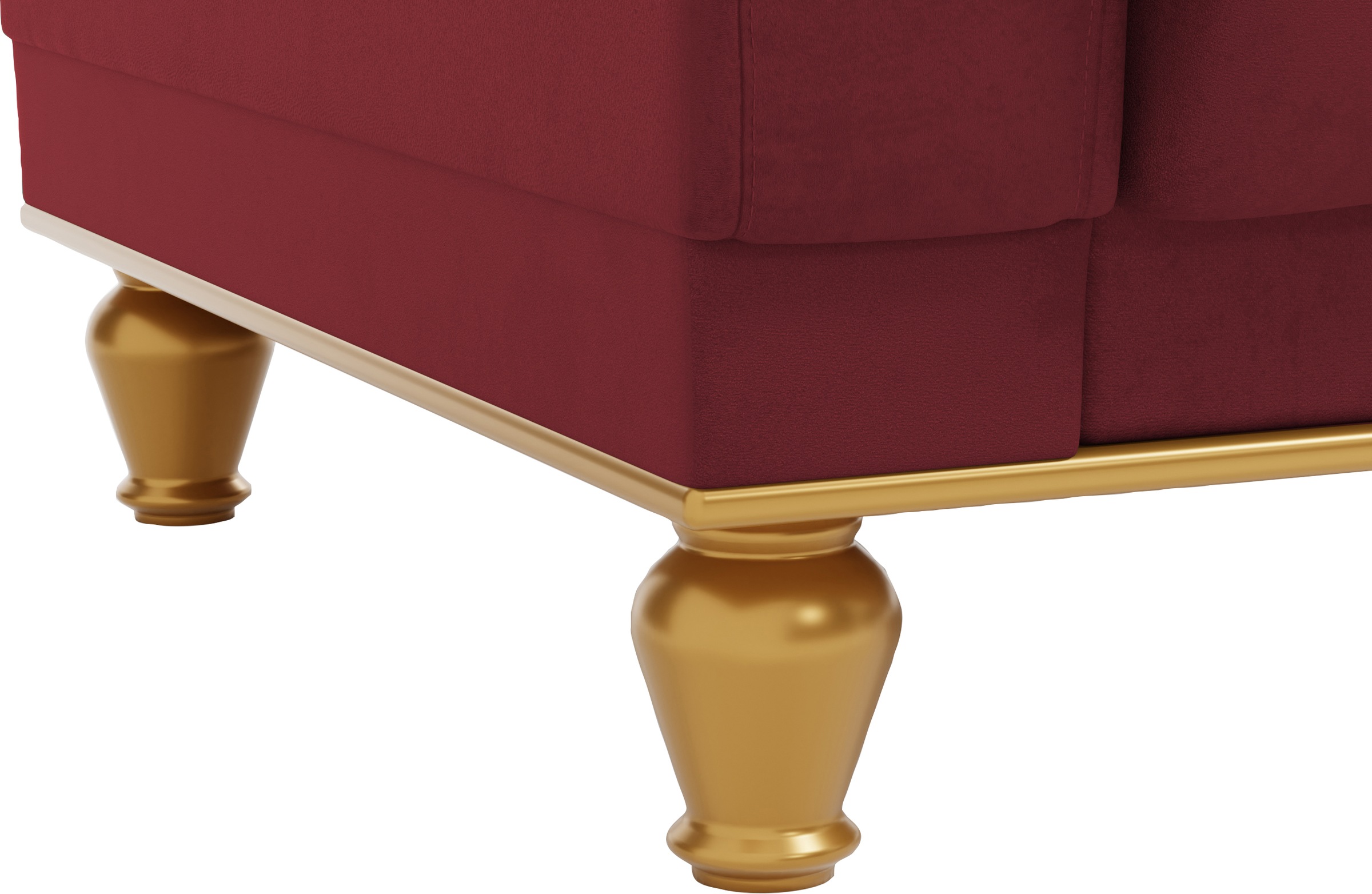 sit&more Ecksofa »Orient 5 L-Form« mit Strass-Stein, wahlweise mit Bettfunktion und Bettkasten