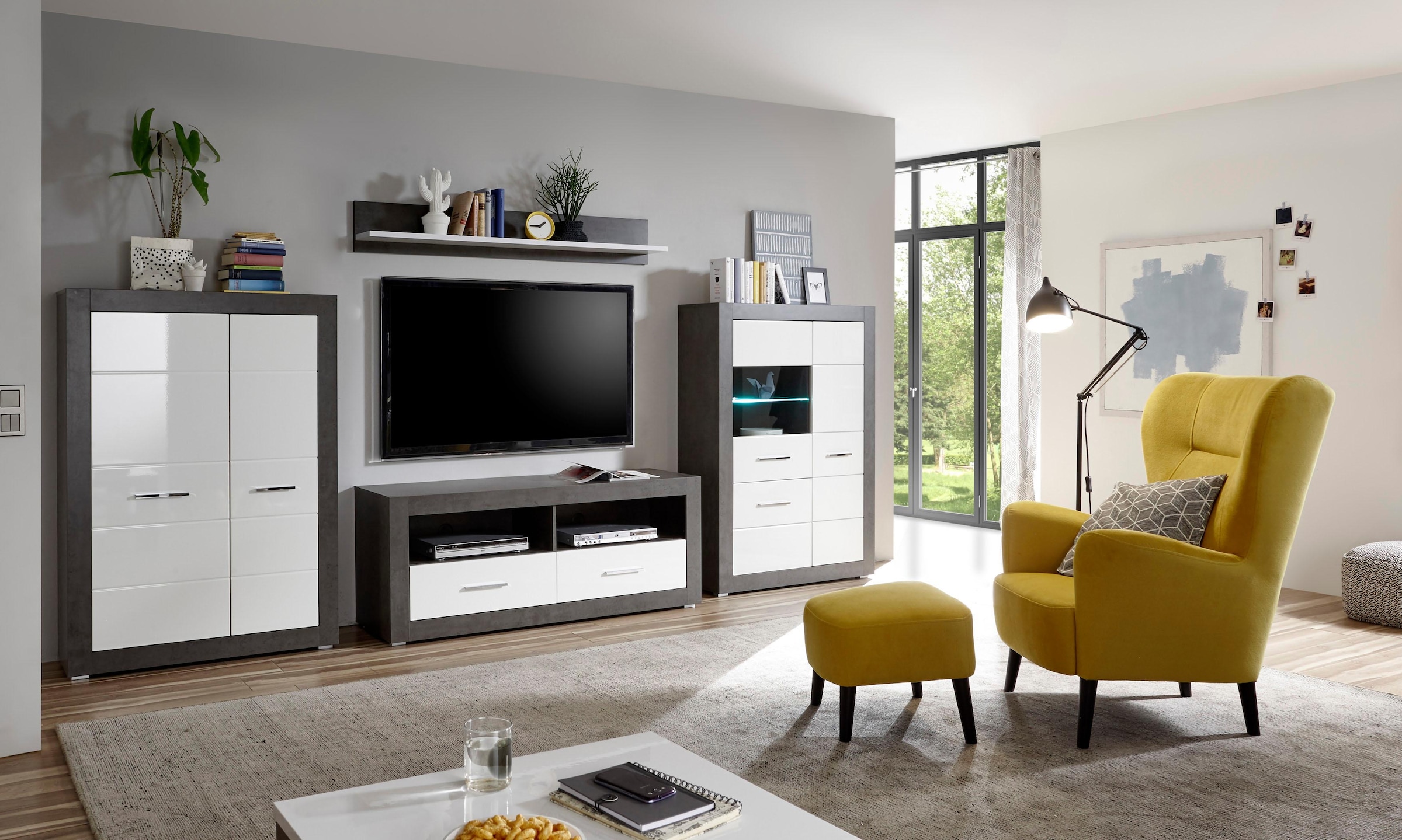 Home affaire Wohnwand »Etero« Set, 4 Stk. tlg.