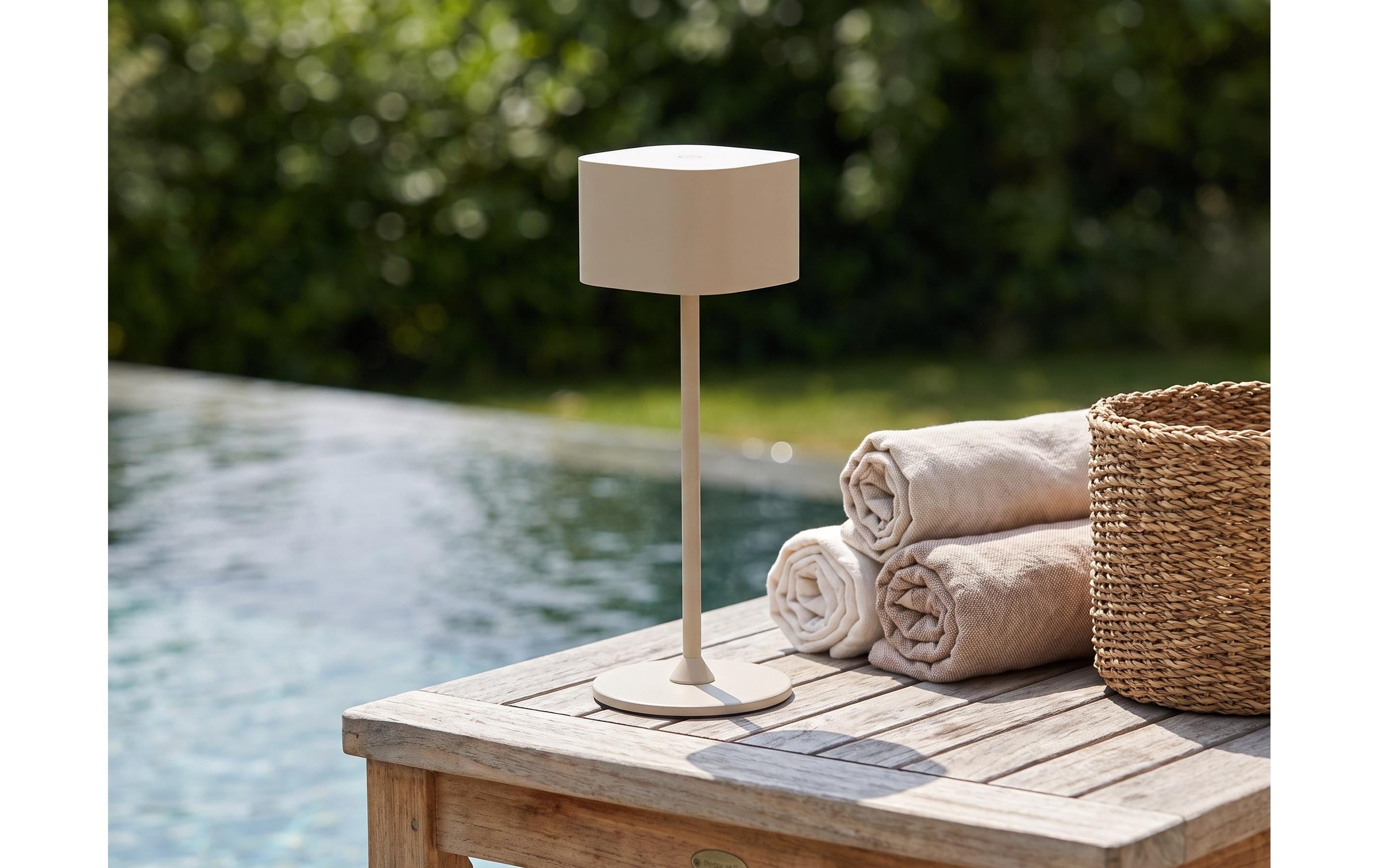 Cocon Lampe de table »Tischleuchte mit Ladestation, Romantico« Module LED blanc chaud