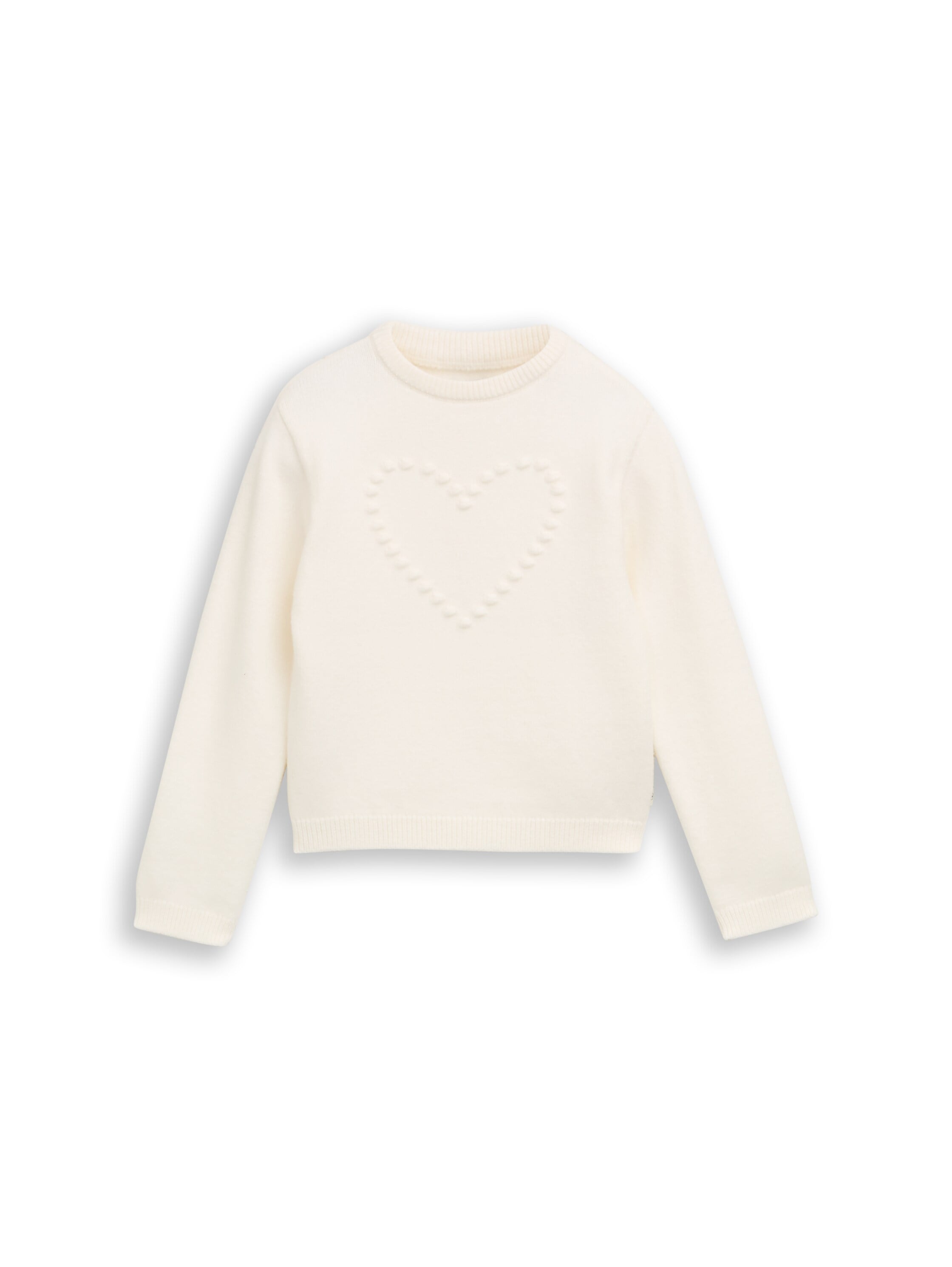 TOM TAILOR Jacquardpullover mit Herzmuster