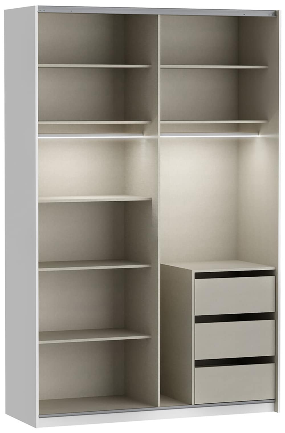 FORTE Einlegeboden Einlegeböden 2,2 cm Stärke, optional bestellbar, 3er Set