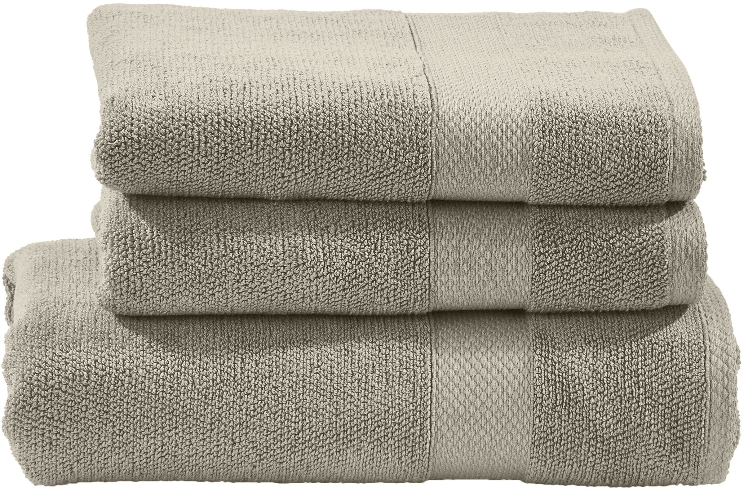 Image of done.® Handtuch Set »Deluxe«, Set, 3 tlg., Zwirnfrottee, Uni Farben, Hotelqualität aus hochwertigem Zwirnfrottier, in verschiedenen Set Varianten erhältlich bei Ackermann Versand Schweiz