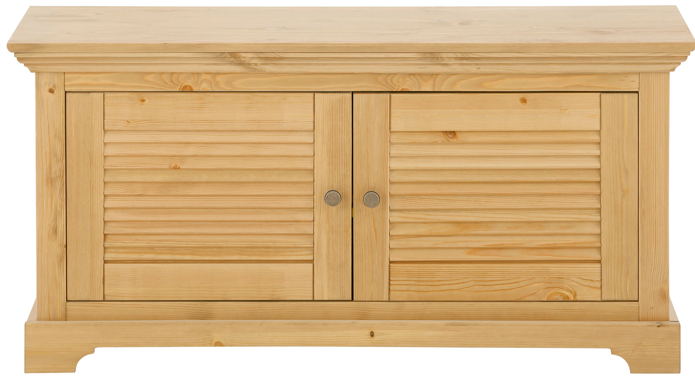 Image of GOODproduct Schuhbank "Ayanna" Sitzbank aus massiver Kiefer, FSC, Breite 110 cm, Sitzhöhe 53 cm