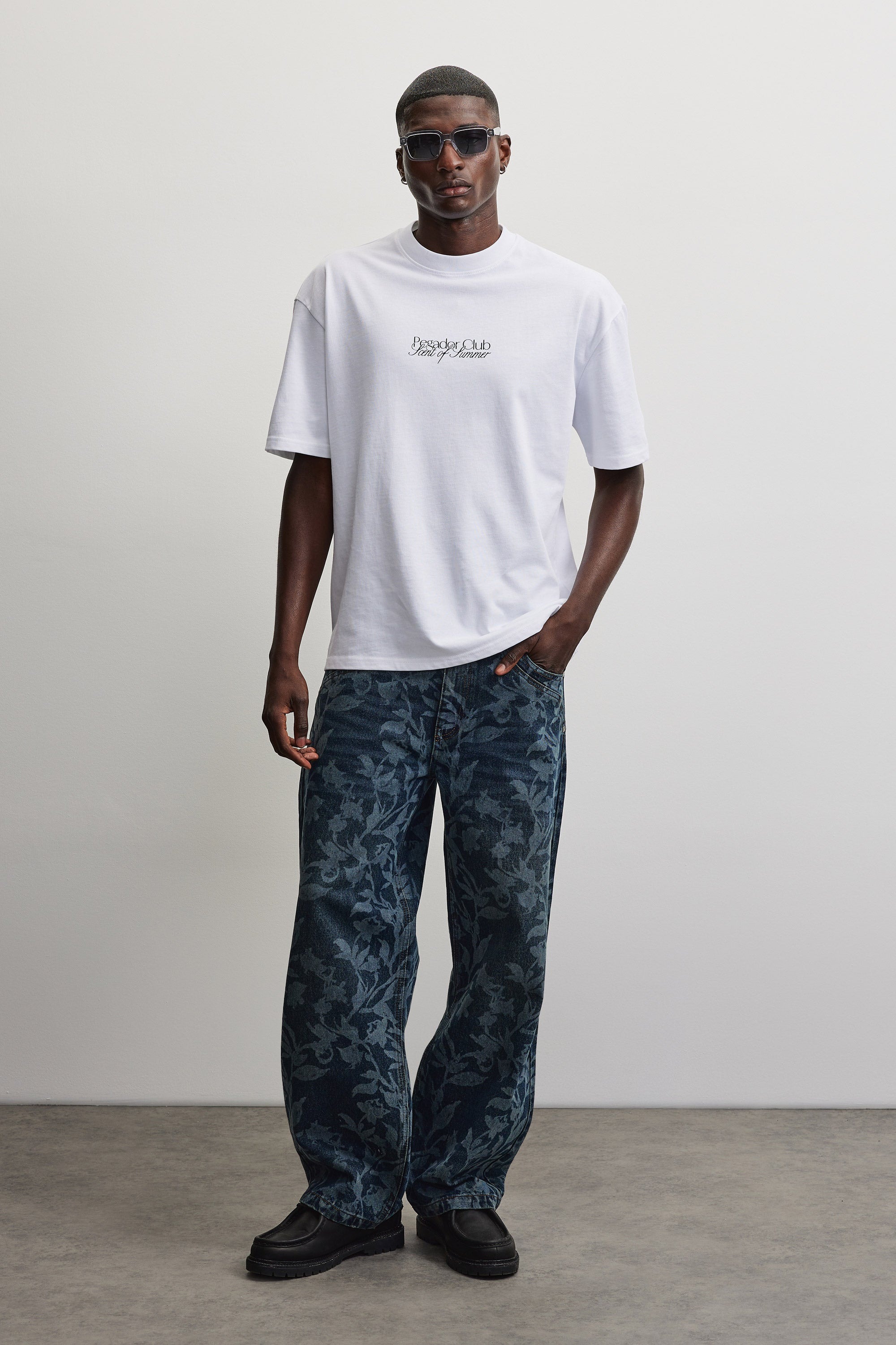 PEGADOR Rundhalsshirt »RAMON OVERSIZED TEE«