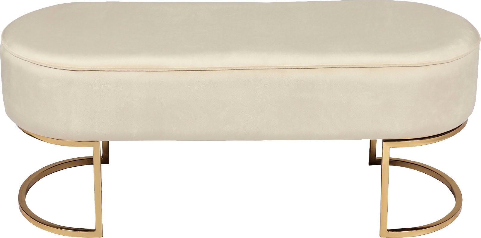 Kayoom Sitzbank »Athea, bequeme Polsterung mit maximalem Sitzkomfort«, (1 St.), bequem, elegant, weicher Stoffbezug, unterschiedliche Farbvarianten