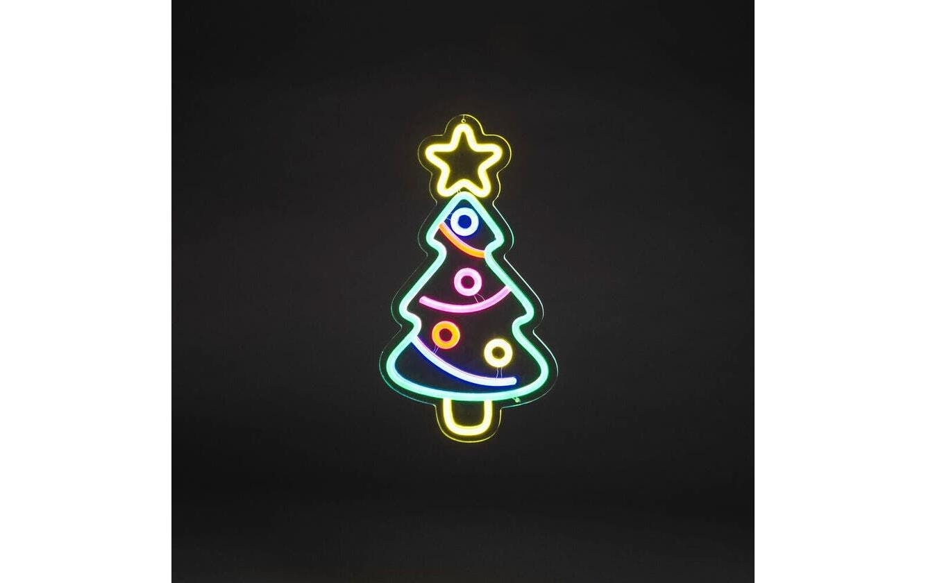 KONSTSMIDE LED Dekolicht »LED-Weihnachtsbaum Neoneffekt inkl. 250 mehrfarbigen Dioden«