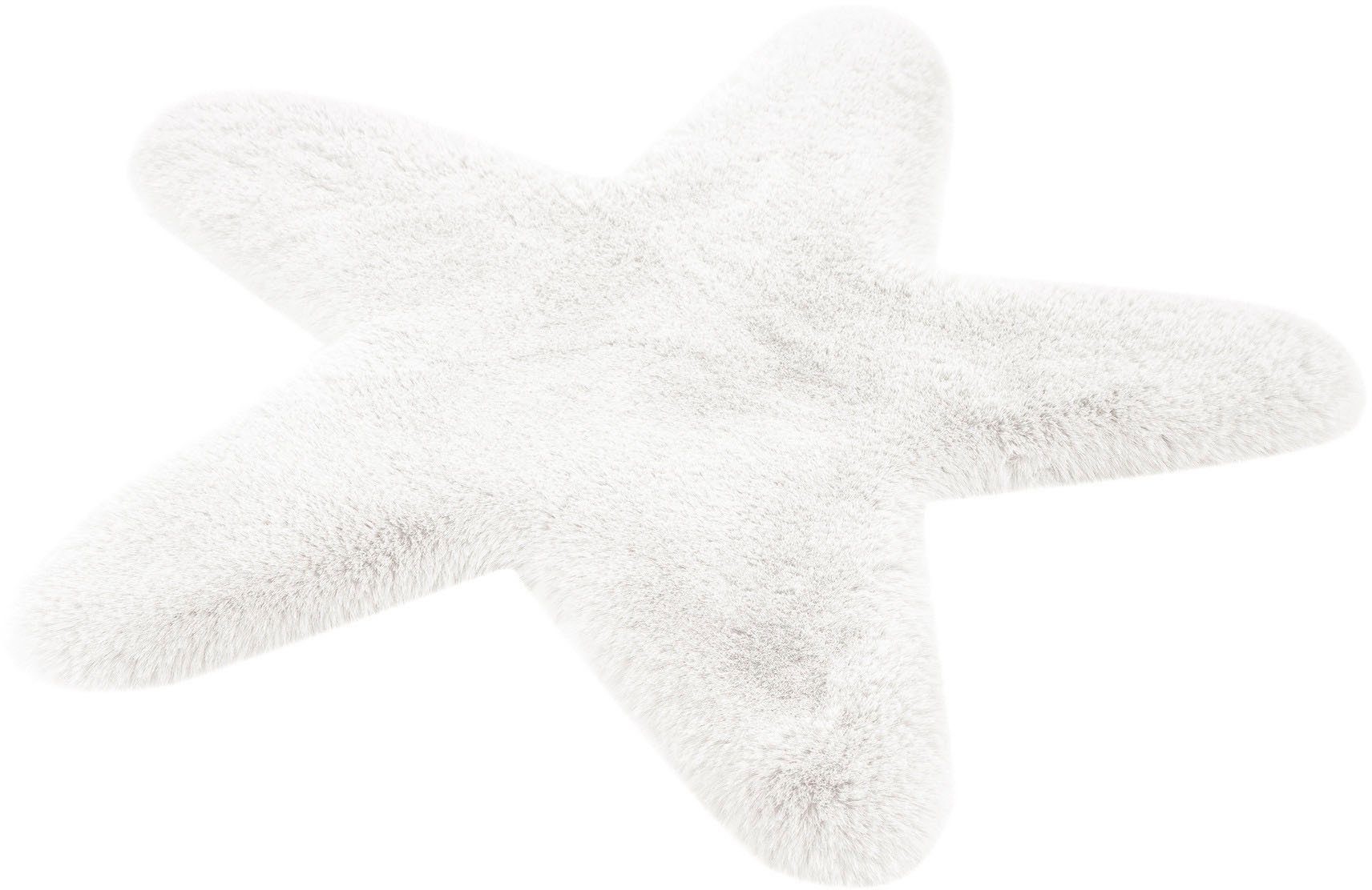 Image of Lüttenhütt Kinderteppich »Stern«, Motivform, 36 mm Höhe, weich und flauschig, einfarbig, idealer Teppich fürs Kinderzimmer bei Ackermann Versand Schweiz