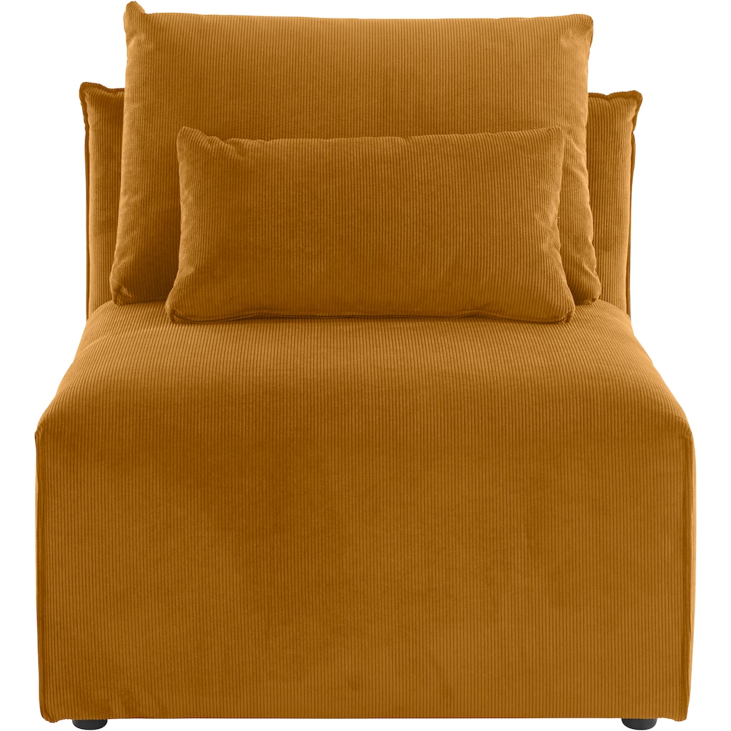 andas Sessel »Nöre«, Modul - zum Zusammenstellen; in vielen Bezugsqualitäten und Farben