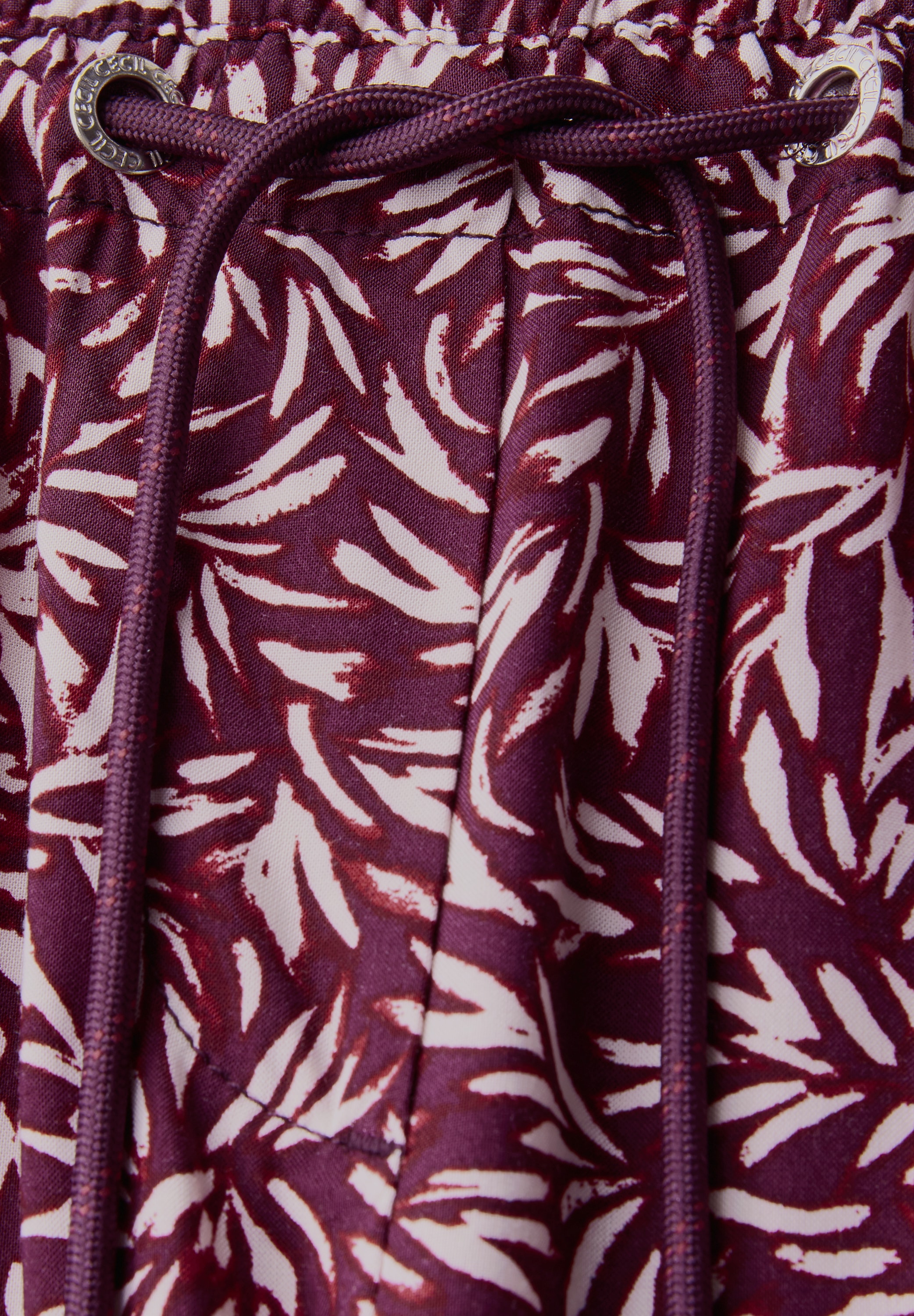 Cecil Stoffhose »CHELSEA«, mit floralem Allover-Print