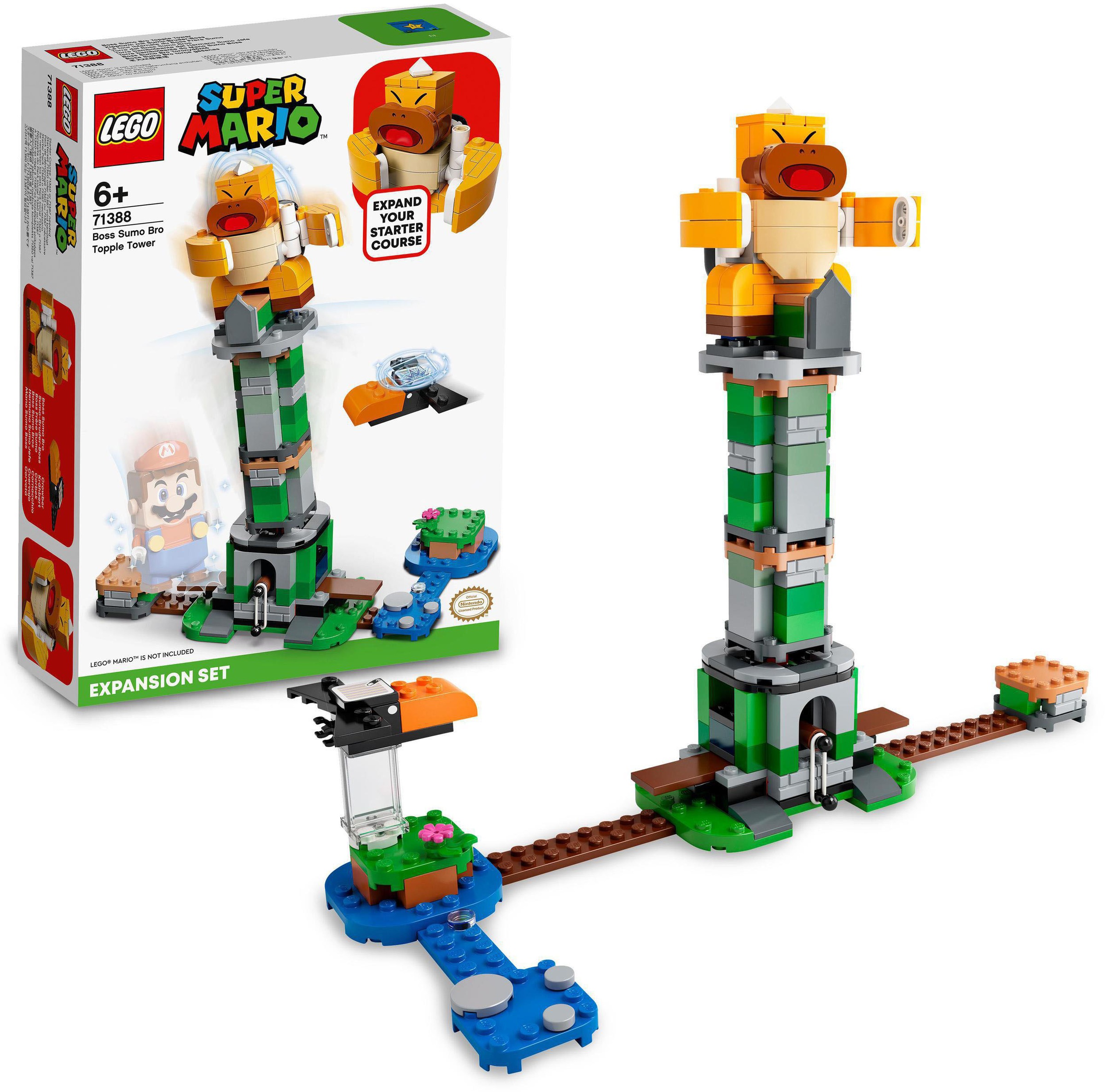Image of LEGO® Konstruktionsspielsteine »Kippturm mit Sumo-Bruder-Boss – Erweiterungsset (71388)«, (231 St.), LEGO® Super Mario bei Ackermann Versand Schweiz