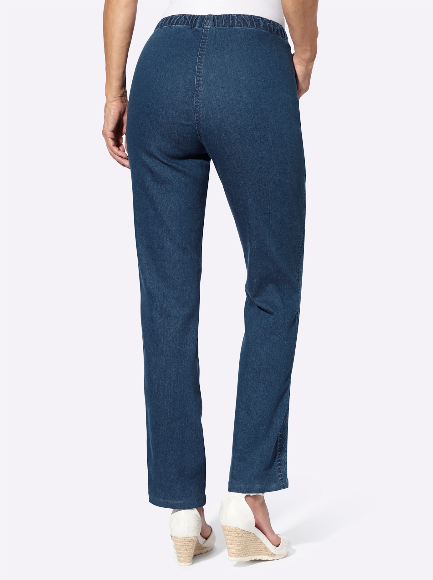Classic Basics Schlupfjeans, (1 tlg.)